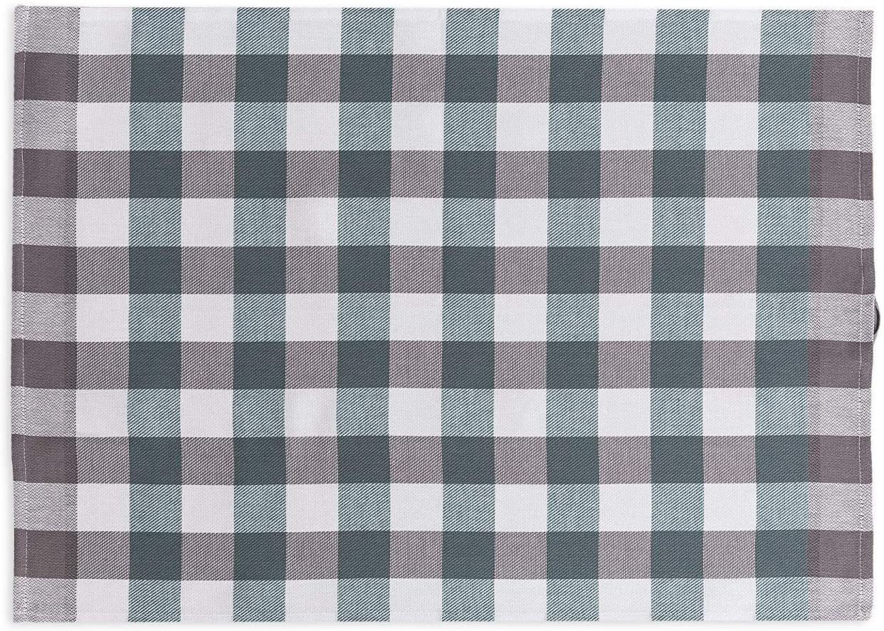 Zestri Geschirrtuch 4er-Set kariert aus 100% Baumwolle, (4 Stück), mit Aufhänger - Geschirrtücher für Küche - saugstark – Bild 3 von 5
