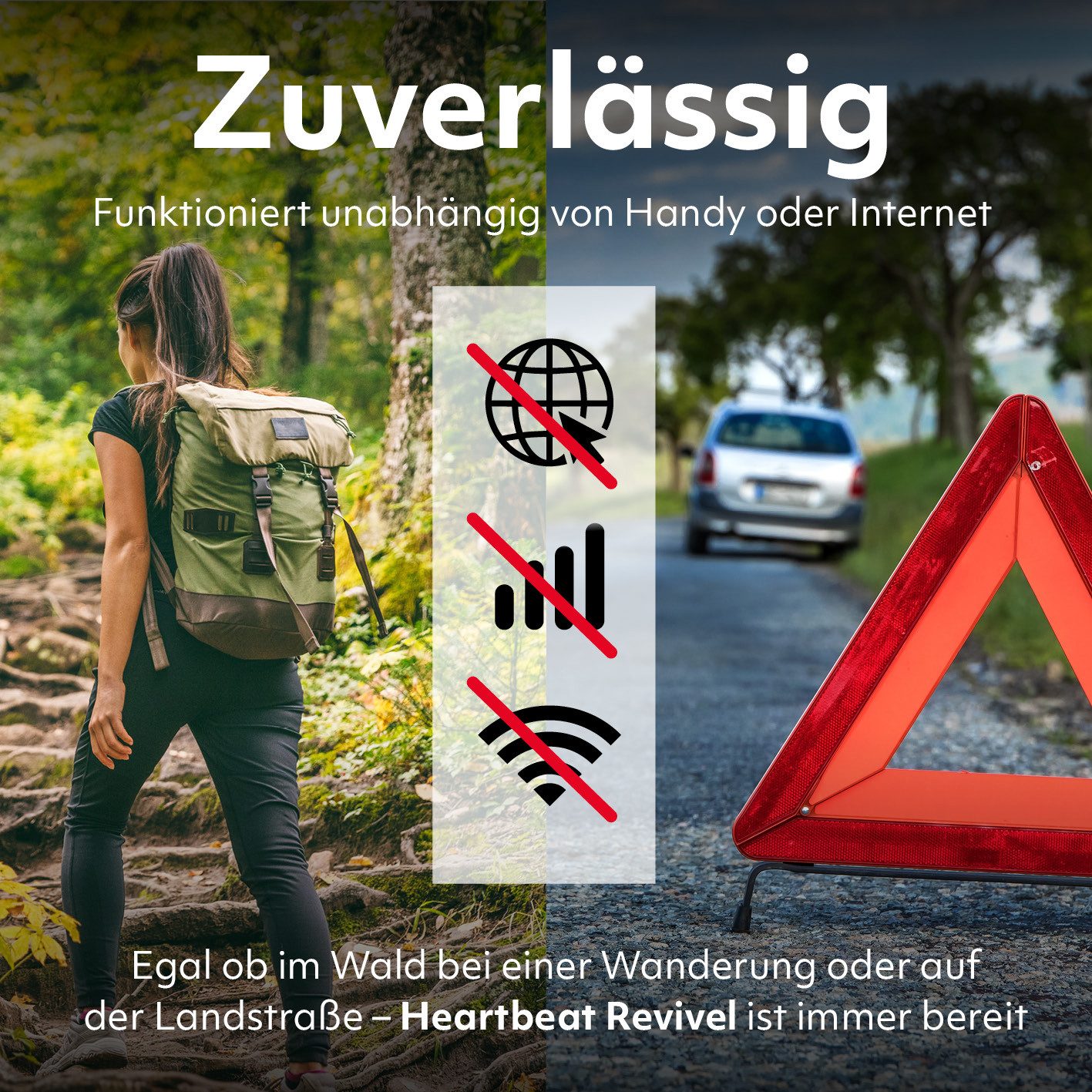 Heartbeat Revivel Erste-Hilfe-Set Audio-Reanimations-Anleitung - Ohne App & Internet, sofort startklar, (1 St), Kompakt für Zuhause & unterwegs – Bild 4 von 5