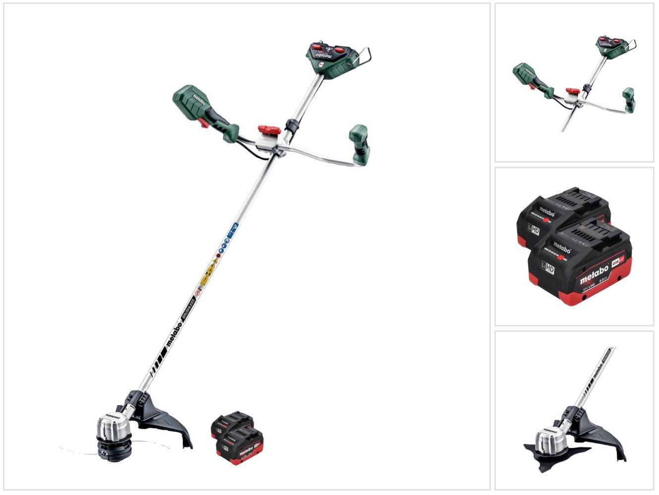 metabo Benzin-Motorsense FSB 36-18 LTX BL 40 Akku Freischneider 36 V (2x 18 V) Zweihandgriff