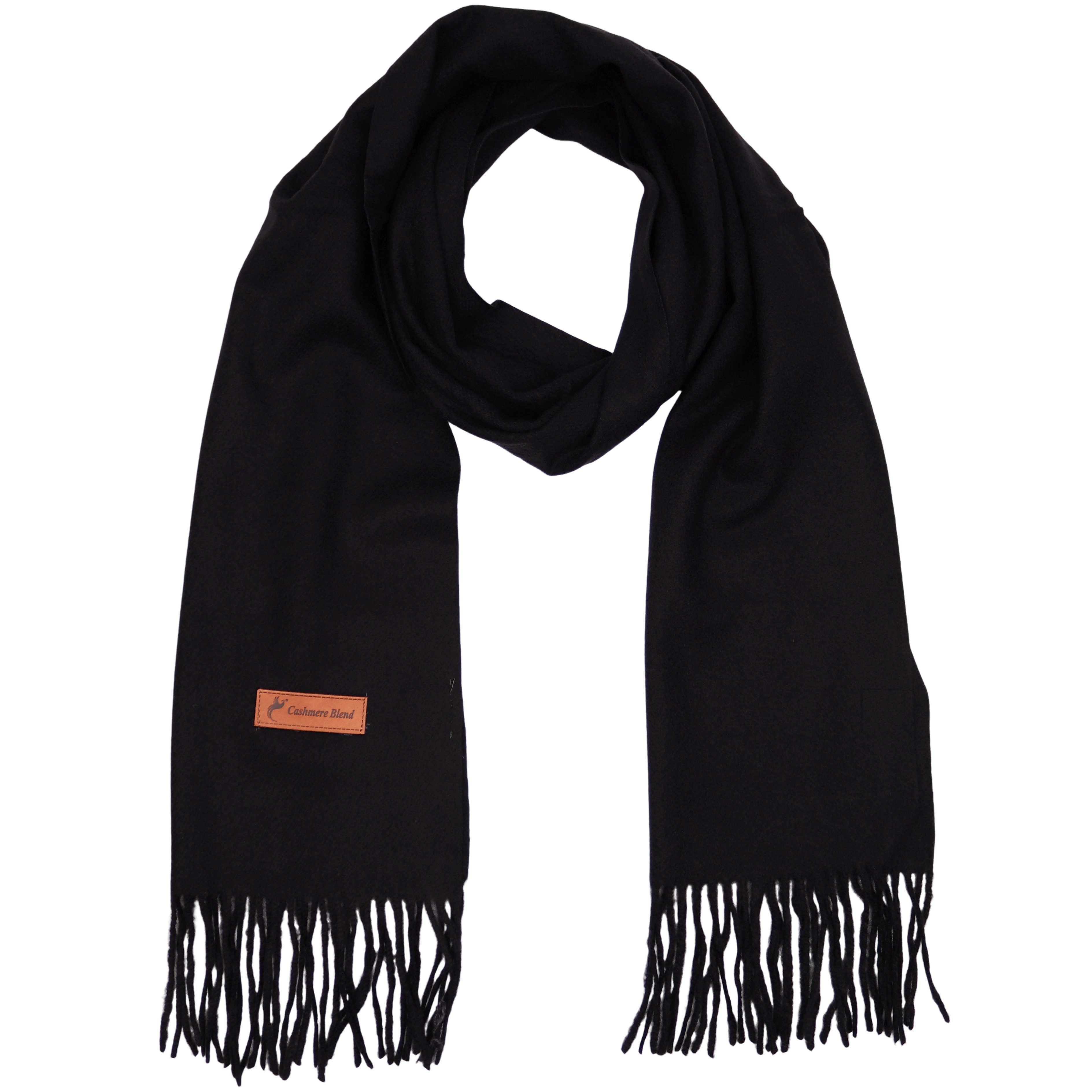 MIRROSI Modeschal Herren Weicher und warmer Schal Unifarbe 32x180cm, (schli günstig online kaufen