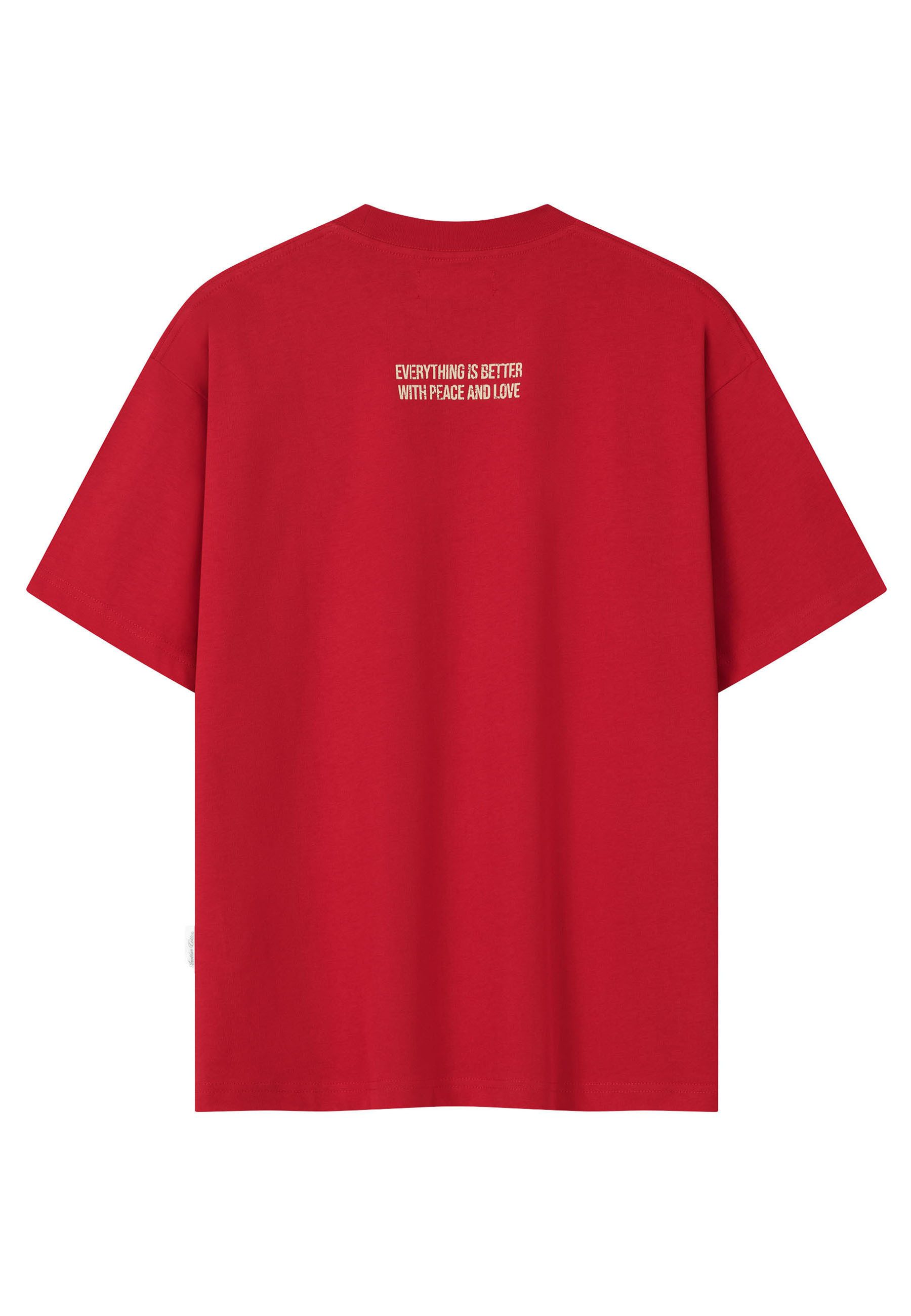 Another Cotton Lab T-Shirt Another Cotton Lab Peace T-Shirt (1-tlg)