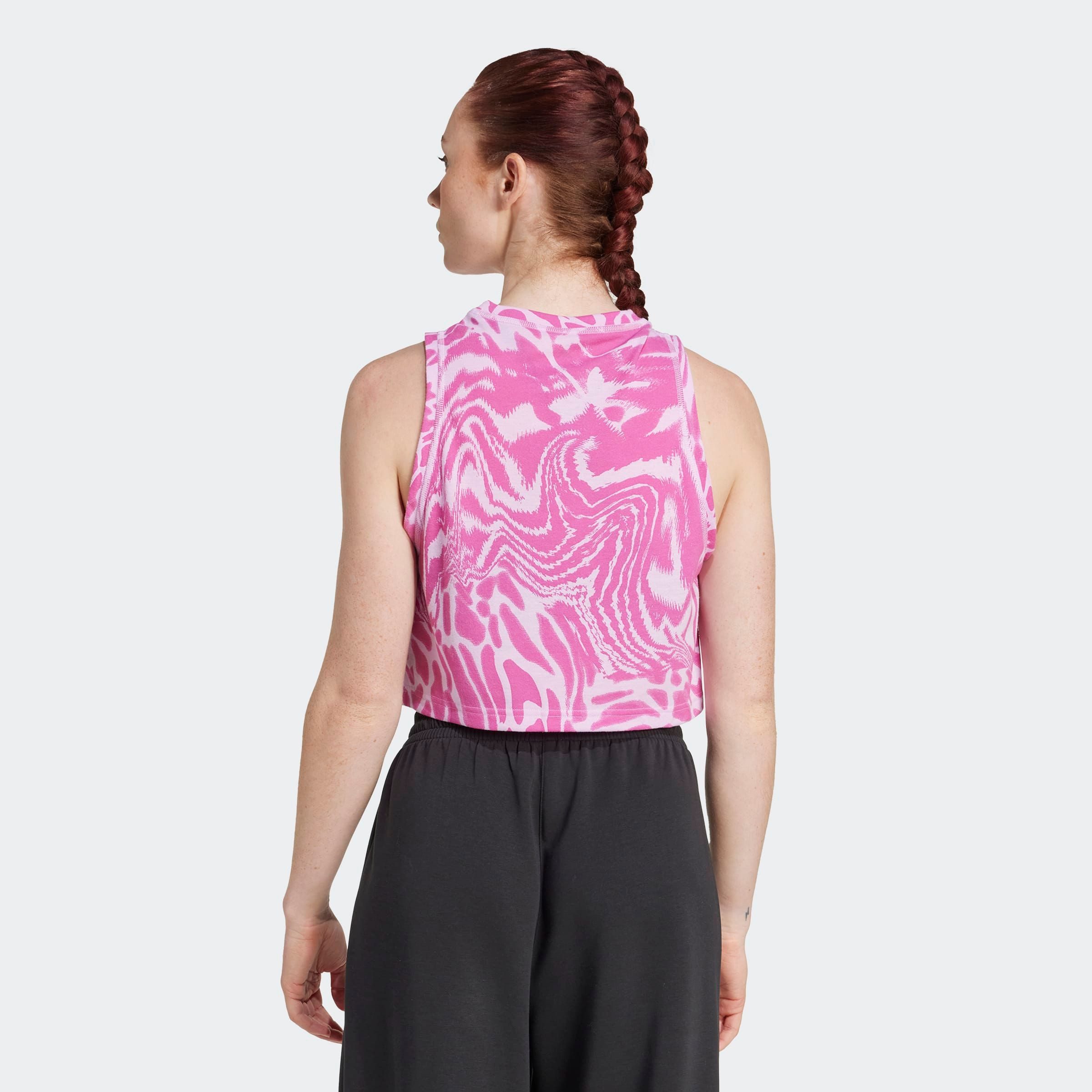 adidas Performance Tanktop TRAIN ESSENTIALS ALLOVER PRINT WORKOUT