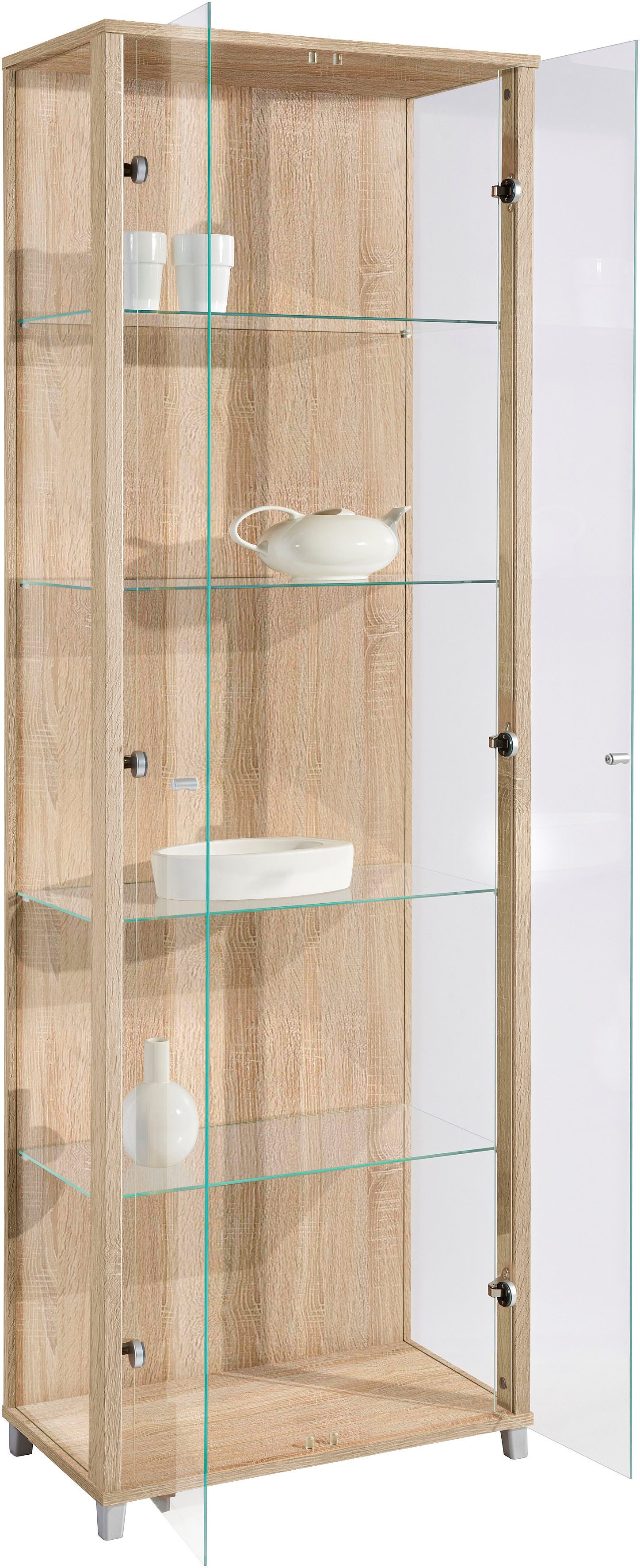 fif möbel Vitrine OPTIMA Standvitrine, Vitrinenschrank, Glasvitrine, Sammle günstig online kaufen