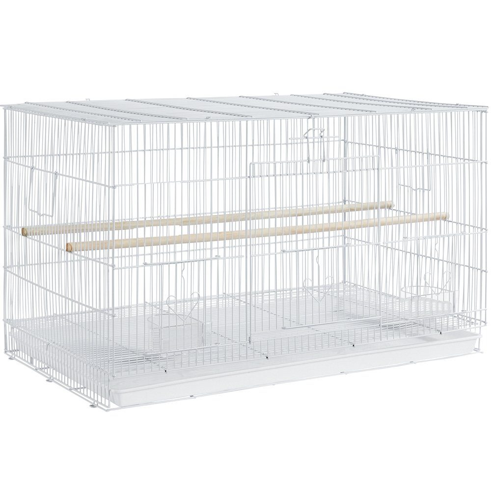 Yaheetech Vogelkäfig, Käfig mit ausziehbarer Schublade Stapelbarer Flugkäfi günstig online kaufen