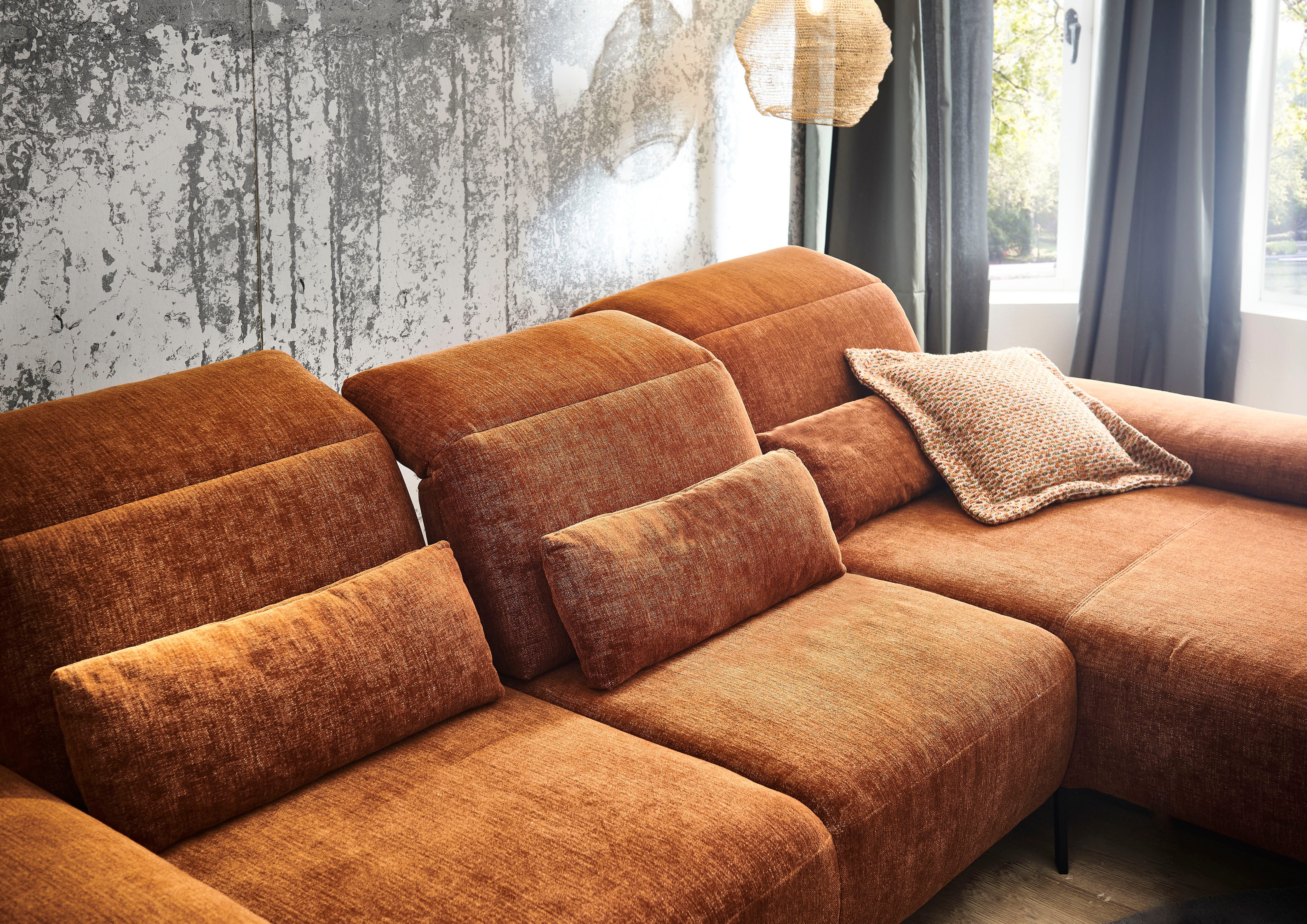 Home affaire Dekokissen Liora, Nierenkissen groß, Breite 75 cm, passend zur Liora-Serie, extra Rückenstütze & optisches Highlight