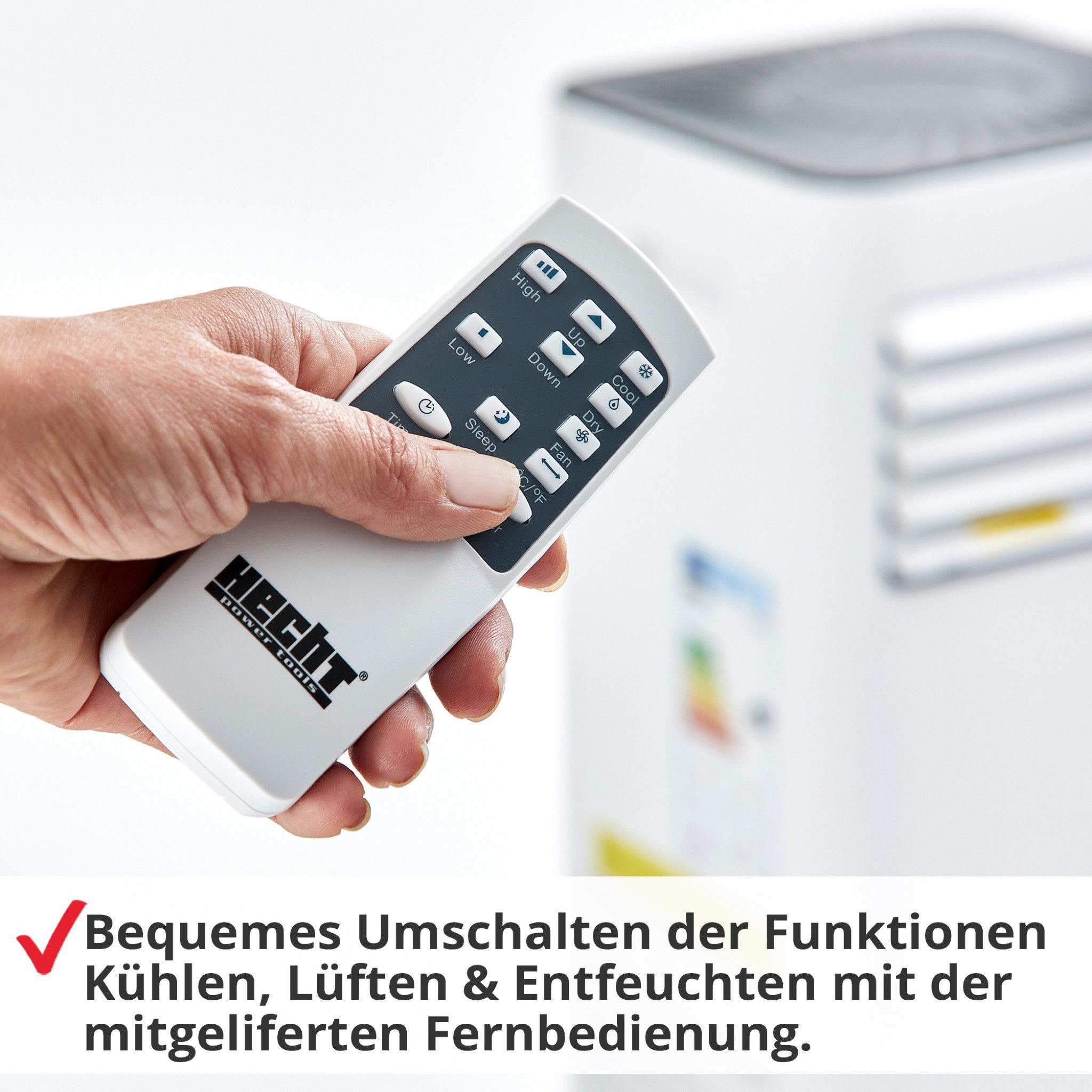 Hecht 4-in-1-Klimagerät Klimaanlage 7000 BTU mit günstig online kaufen
