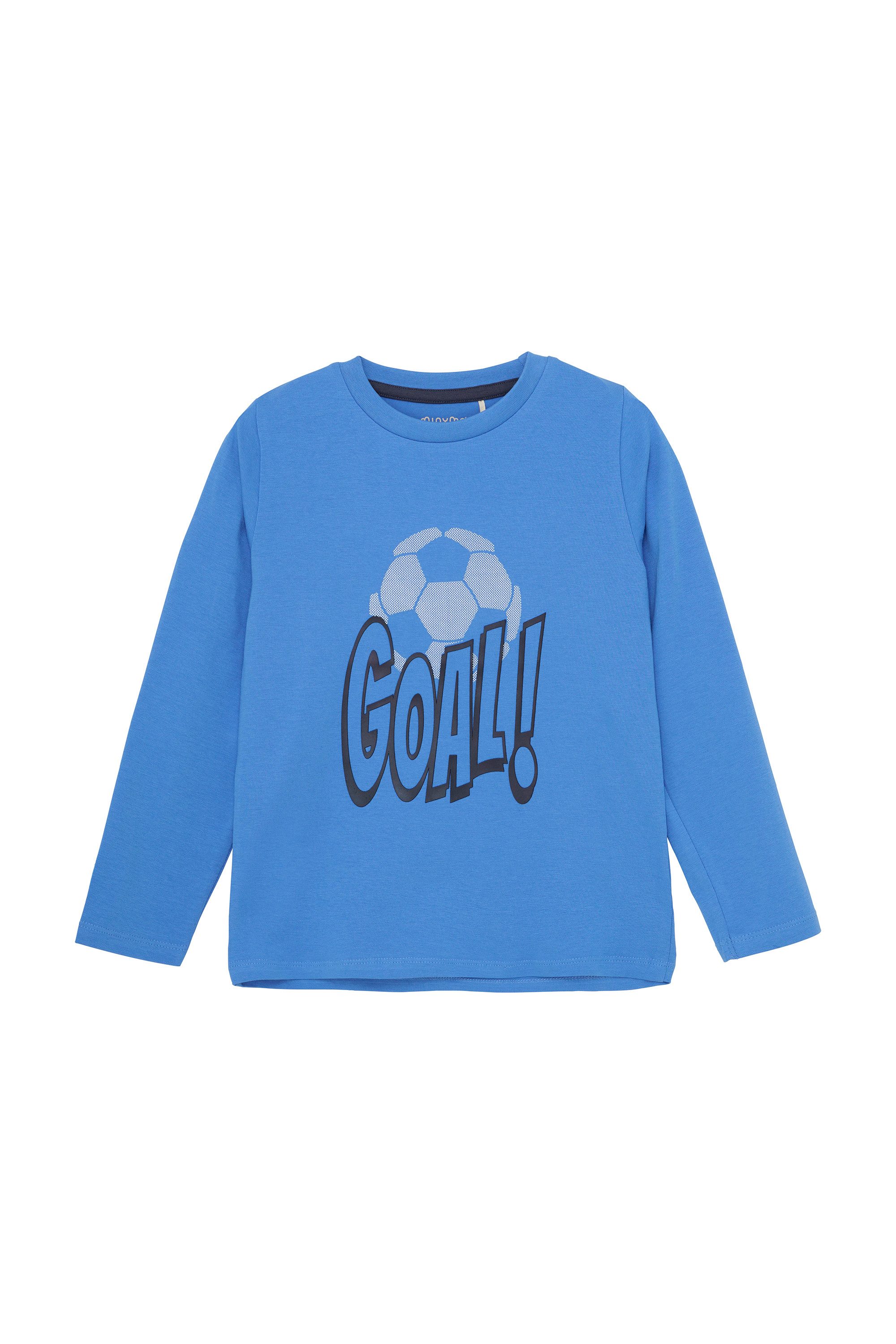 Minymo Sweater MIT-shirt LS Modisches Sweatshirt mit Aufdruck