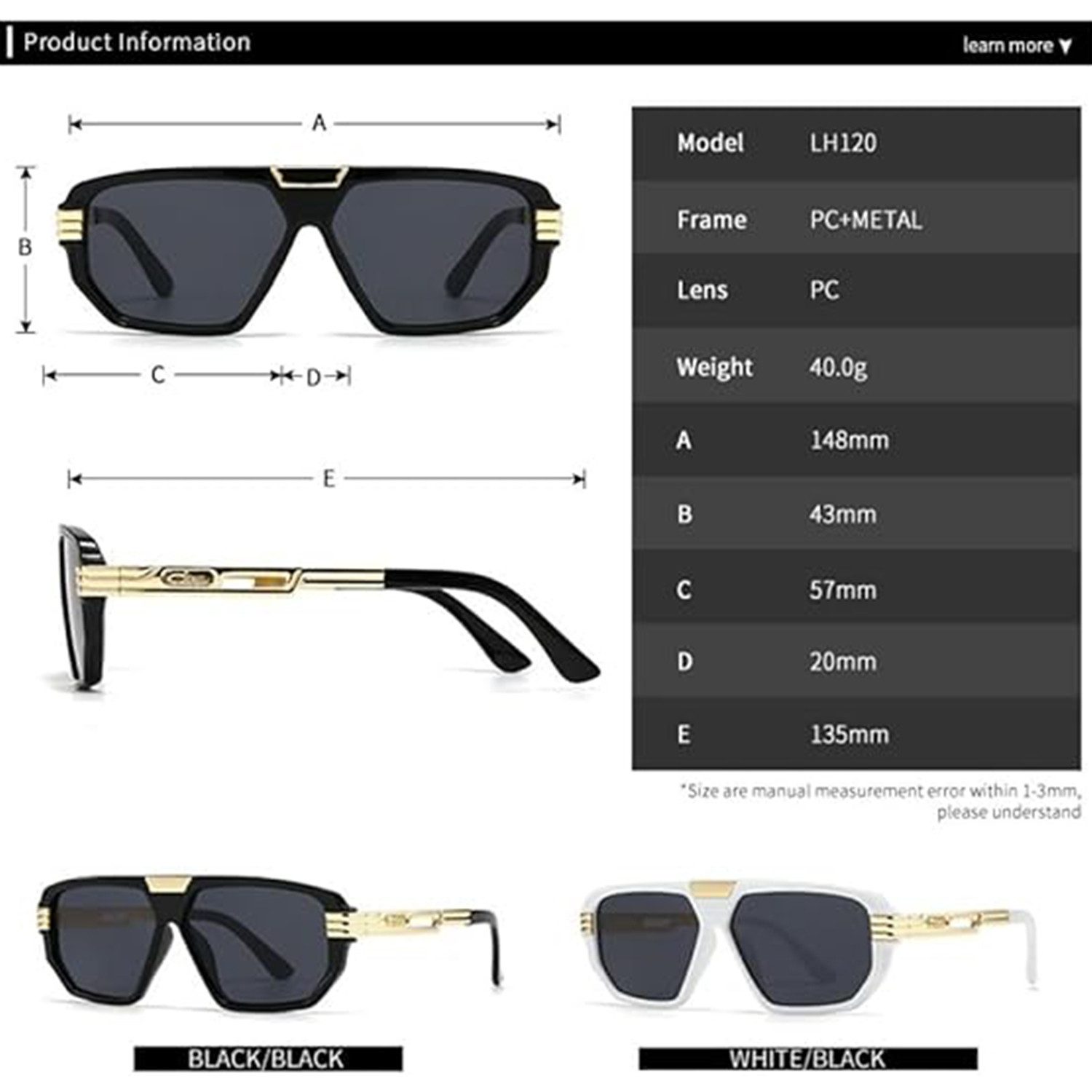ZEUOPQ Sonnenbrille Polarisierte Sonnenbrille UV-Schutz Damen günstig online kaufen