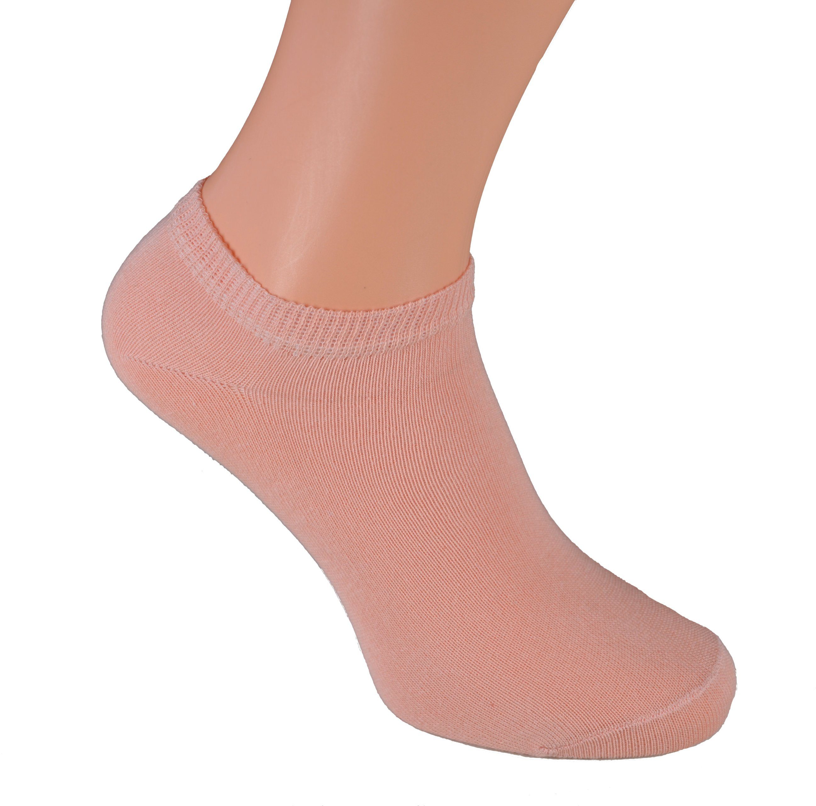 Cocain underwear Sneakersocken Damen Sneaker Socken bunte Füsslinge kurze halbe Söckchen 80 Baumwolle (8-Paar) verschiedene Modelle