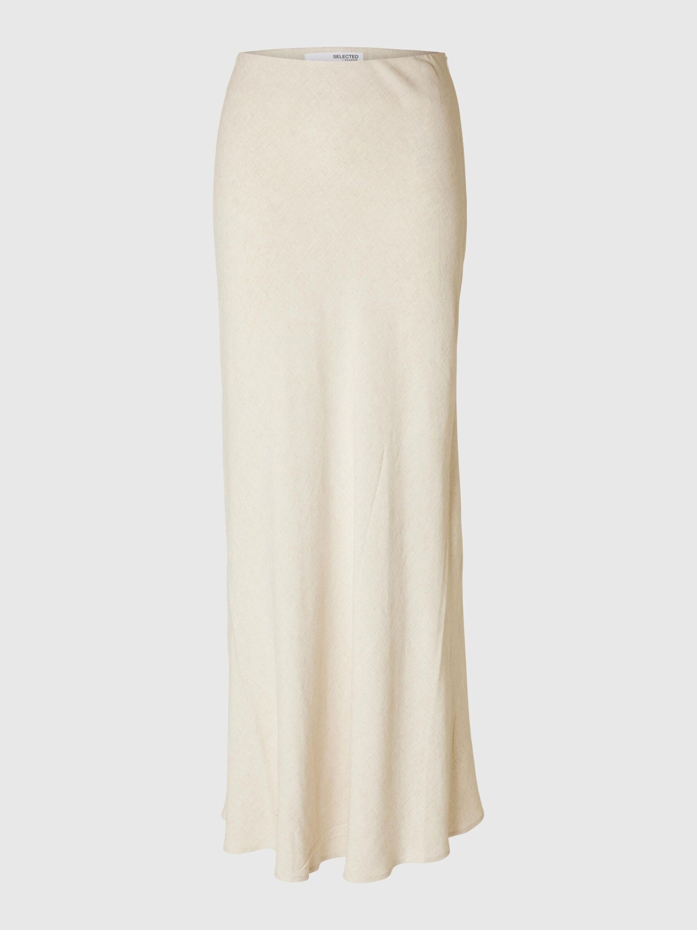 Selected A-Linien-Rock SLFVIVA-LENA (1-tlg) Plain/ohne Details