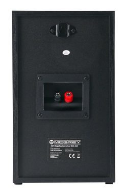 McGrey BSS-265 6,5" HiFi Lautsprecher - 2-Wege-System Regal-Lautsprecher (80 W, HiFi-Boxen auch als Wandlautsprecher)