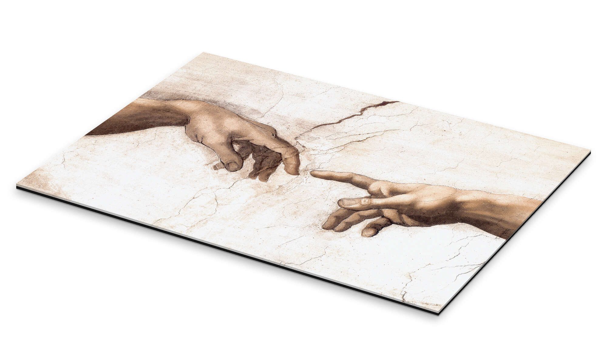 Posterlounge Wandbild Die Erschaffung Adams (Detail), günstig online kaufen