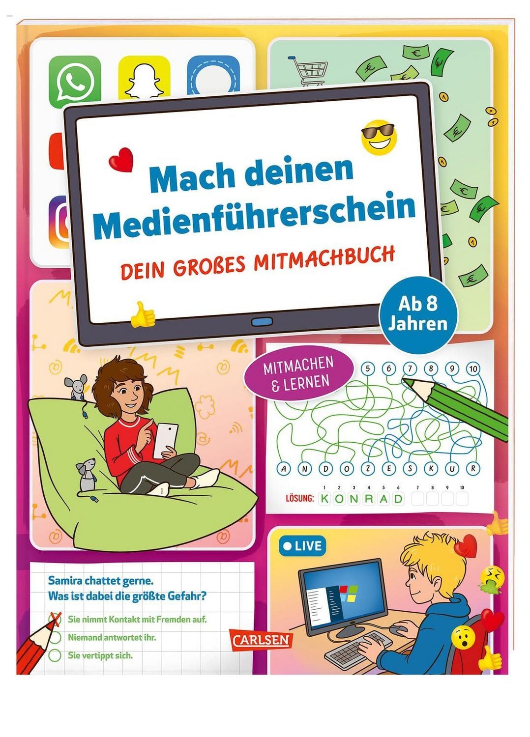 Mach deinen Medienführerschein: Dein großes Mitmachbuch / Thomas Feibel