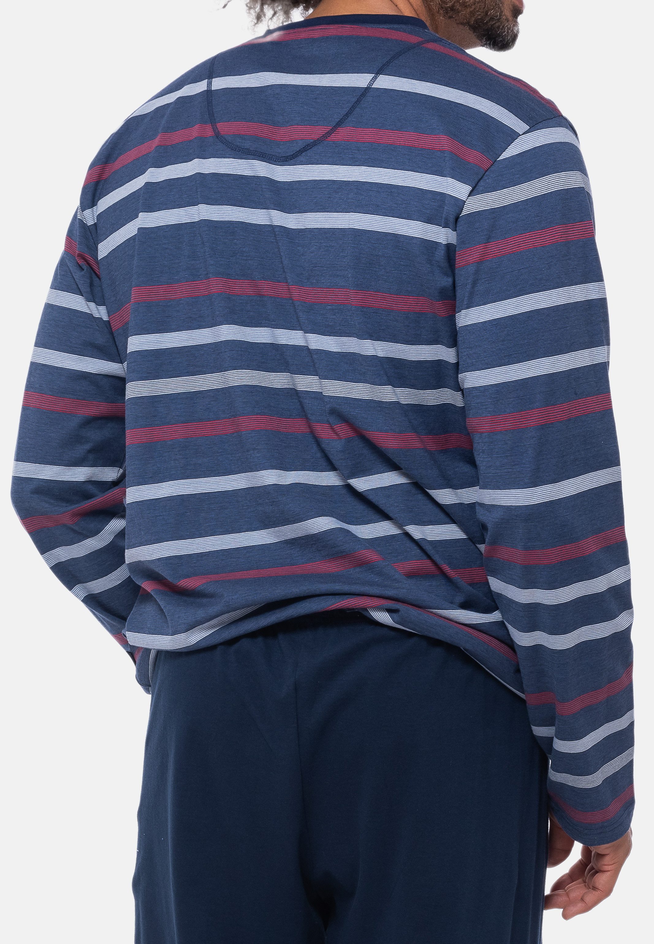 Ammann Pyjamaoberteil Cotton - Mix & Match (1-tlg) Schlafanzug Oberteil - Baumwolle - Atmungsaktiv