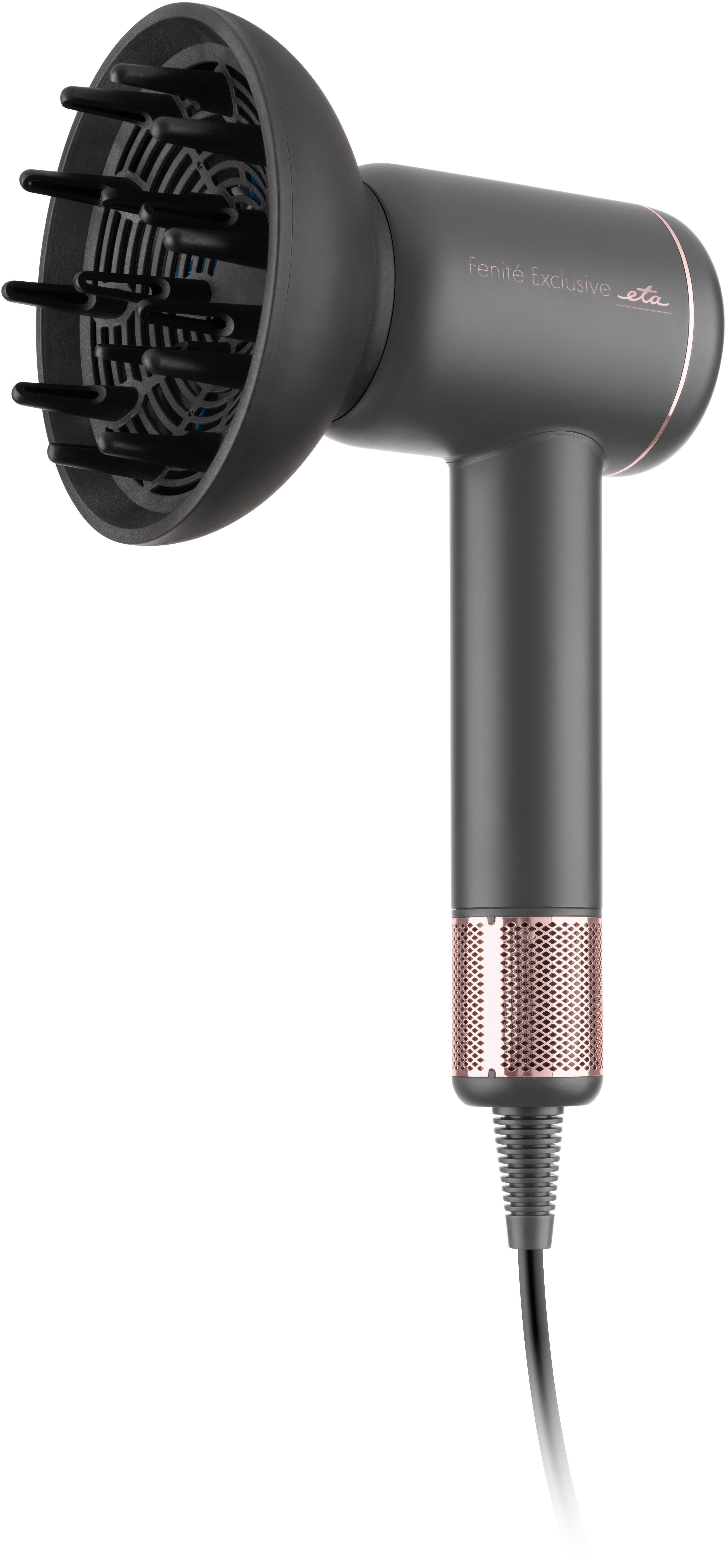 eta Haartrockner Fenité Exclusive ETA932090020, 1600 W, OPTI-HEAT CONTROL, NanoMoisture&Care, LED-Display, Kaltluftfunktion