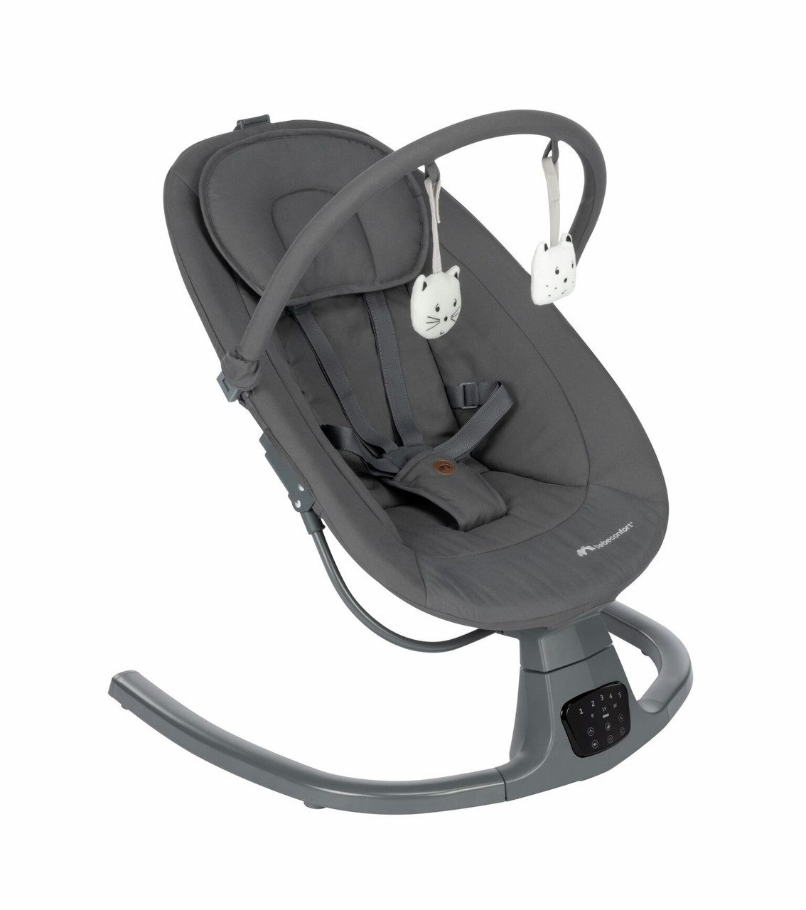 Bebeconfort Babywippe Bebeconfort Melilo Babyschaukel, Automatische Bewegungserkennung, Vers, Automatische Bewegungserkennung Lieder und Klänge Verstellbare Rück…