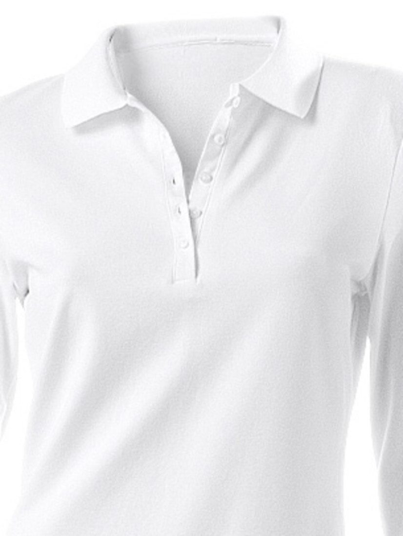 heine T-Shirt Poloshirt Langarm – Bild 5 von 5
