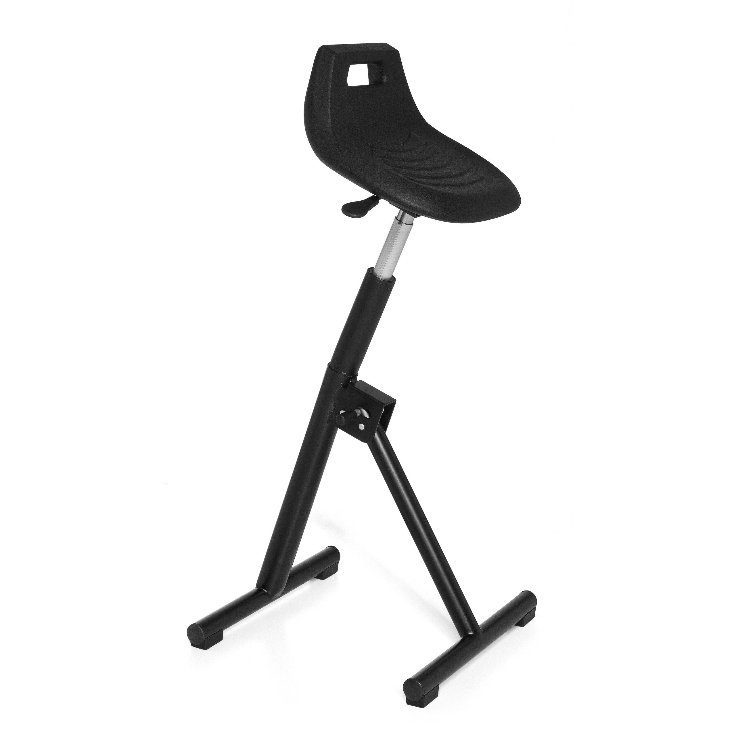 hjh OFFICE Stehhilfe Stehhilfe TOP WORK 31 Kunststoff ohne Armlehnen, Hocker