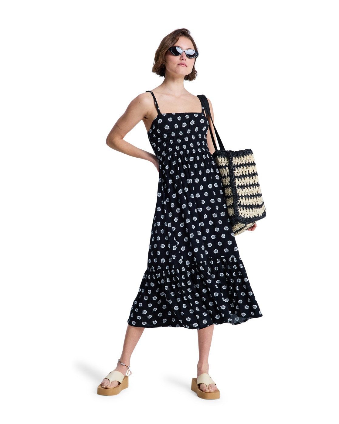 Roxy Trägerkleid Sunrise Coastline Printed