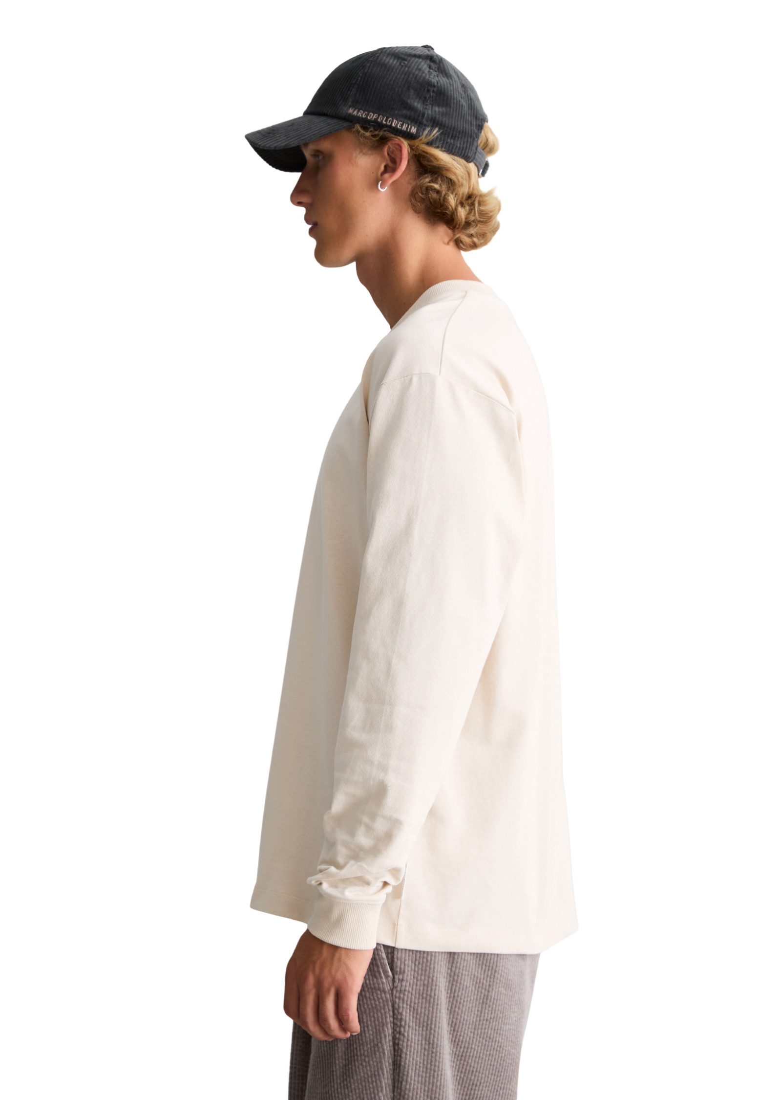 Marc O'Polo DENIM Langarmshirt aus Bio-Baumwolle – Bild 2 von 5