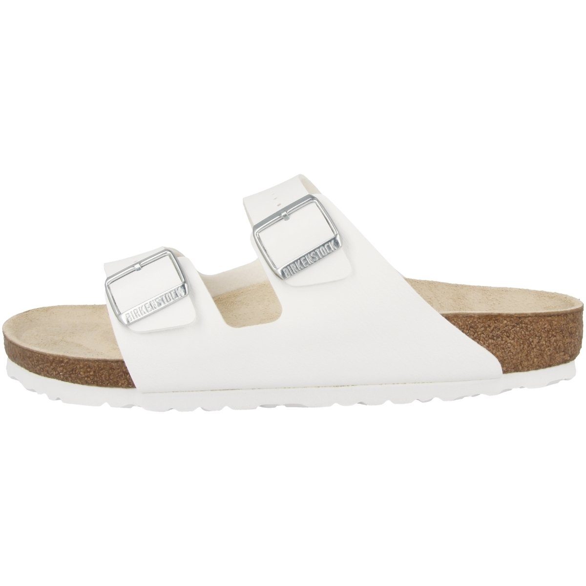 Birkenstock Arizona Birko-Flor schmal Unisex Erwachsene Sandale weiss | 