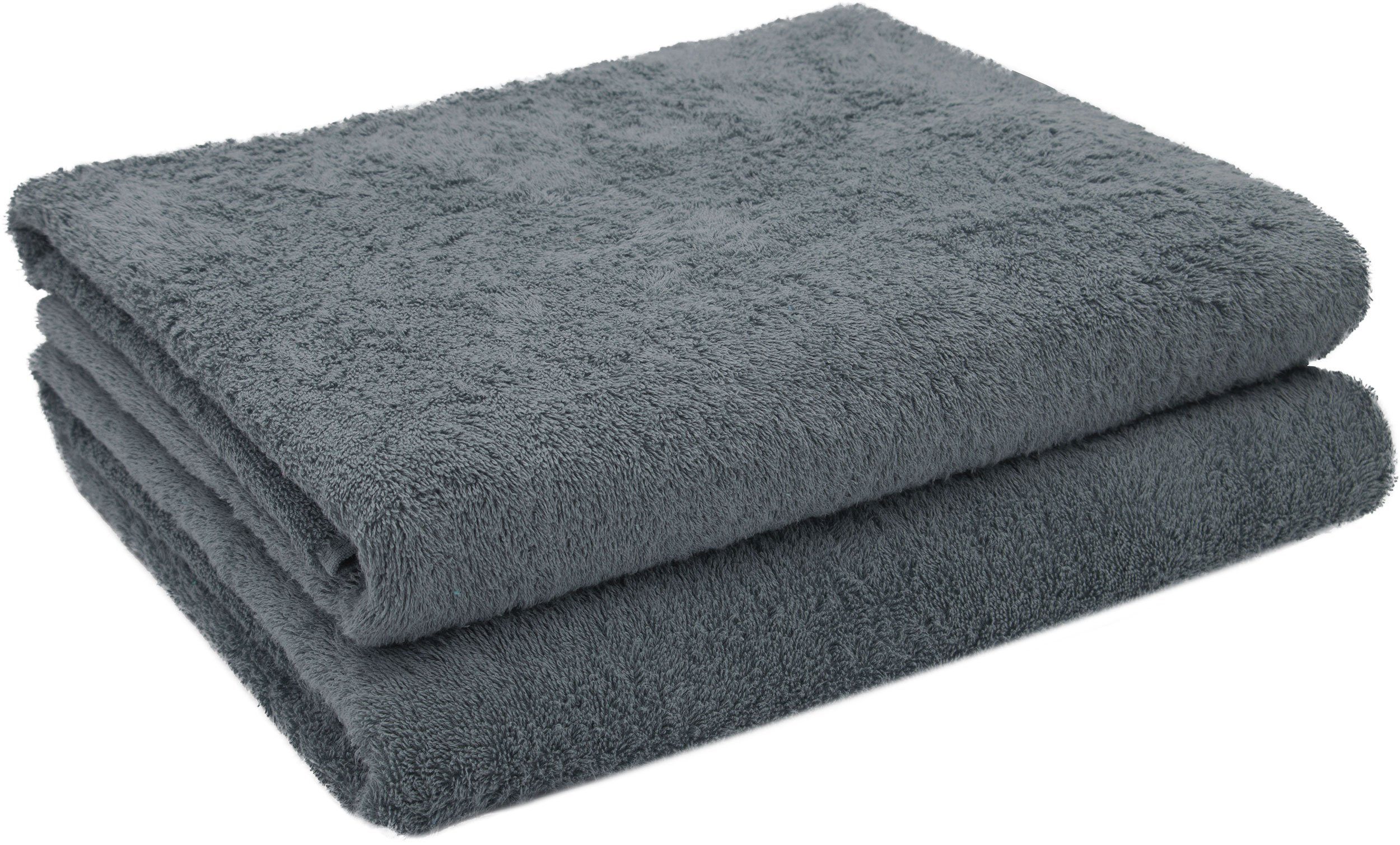 ZOLLNER Badetücher, Walkfrottier (2-St), 100 x günstig online kaufen