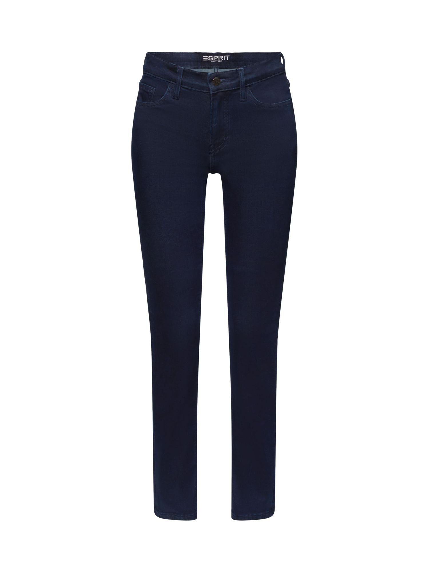 Schmale Esprit mit mittlerer Slim-fit-Jeans Bundhöhe Jeans