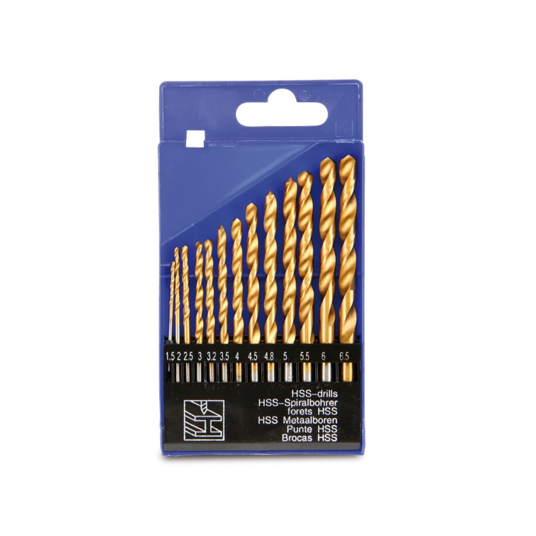 BGS technic Spiralbohrer BGS TECHNIC Spiralbohrer-Satz, 1,5...6,5 mm, 13-teilig