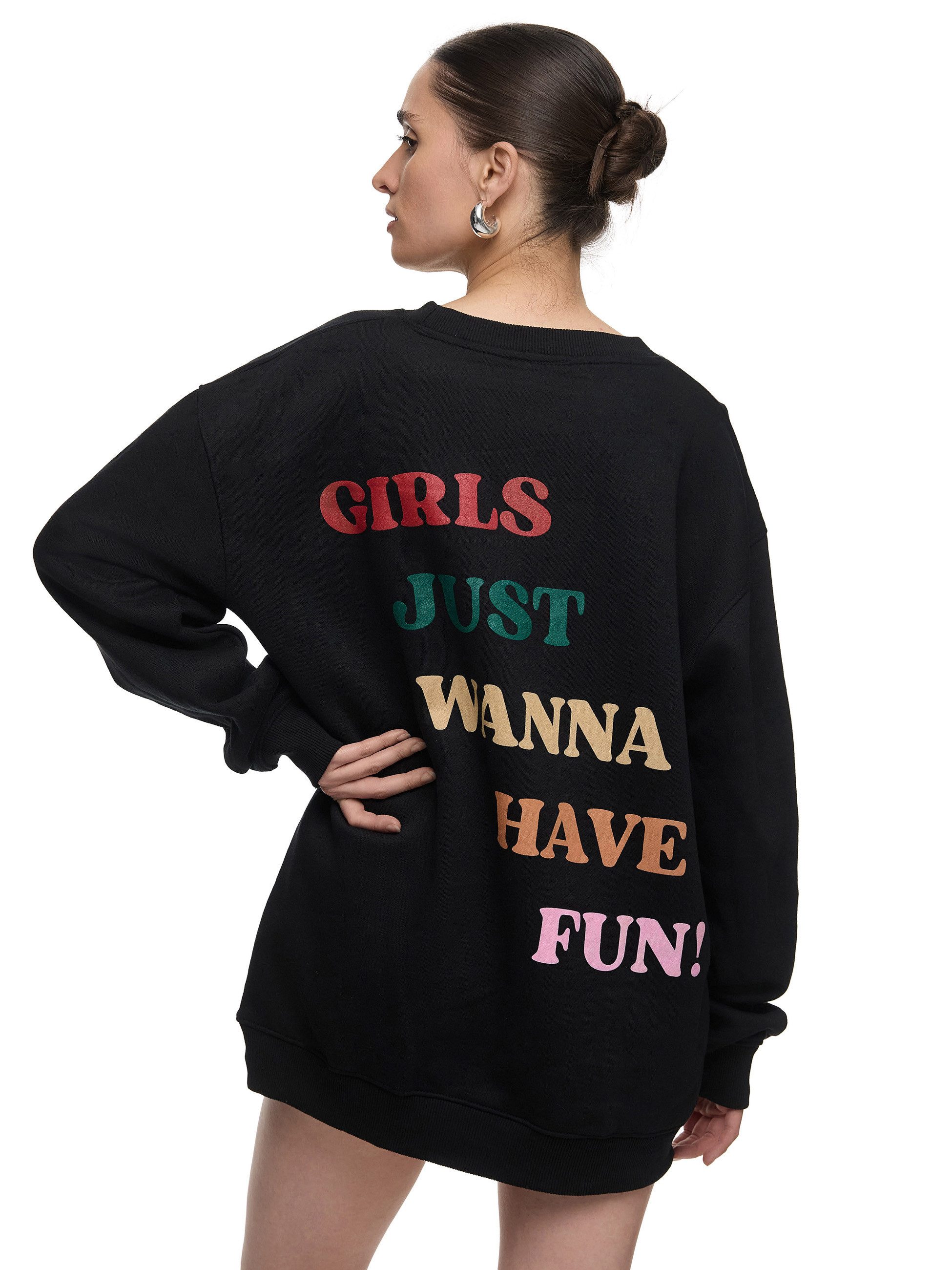 Worldclassca Sweatshirt Worldclassca Oversized Sweatshirt GIRLS günstig online kaufen