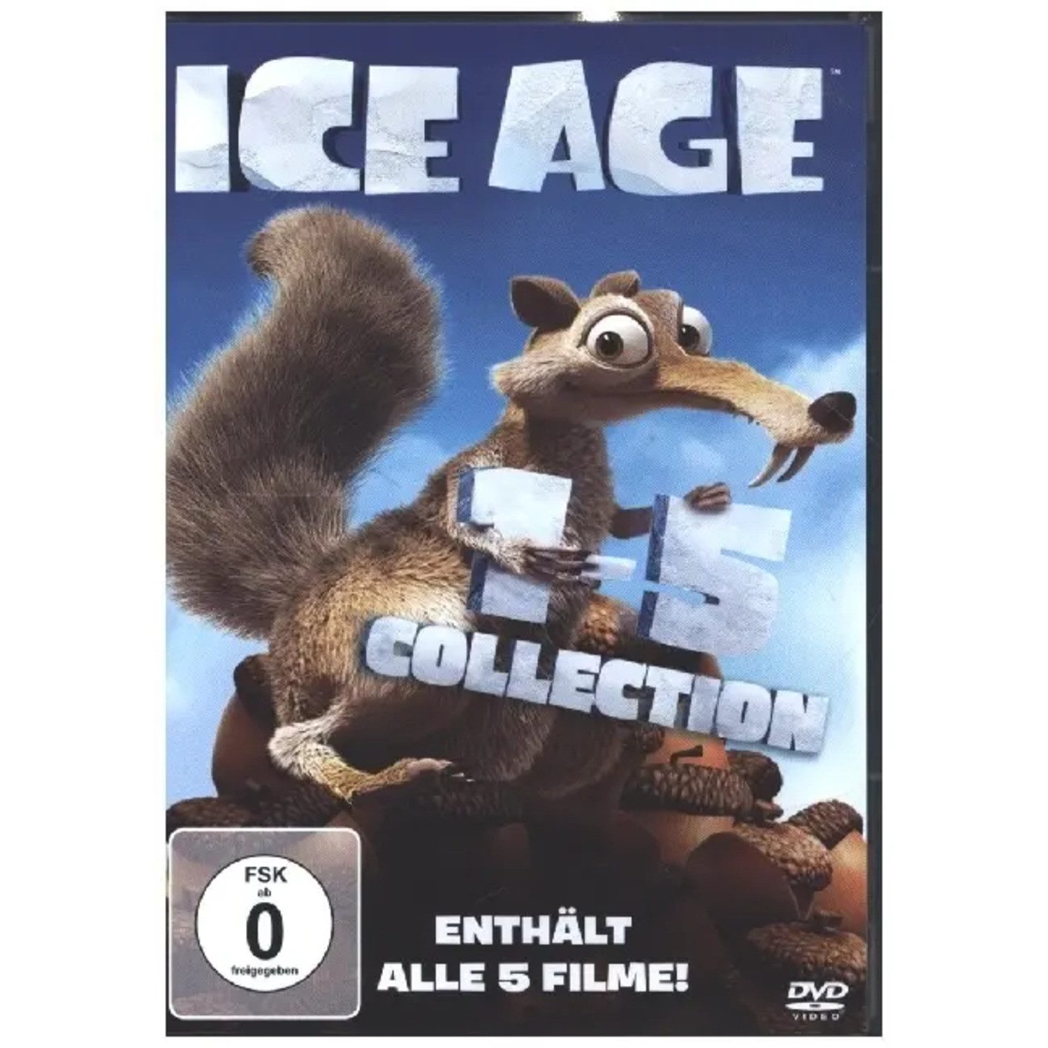 DVD Ice Age 1-5