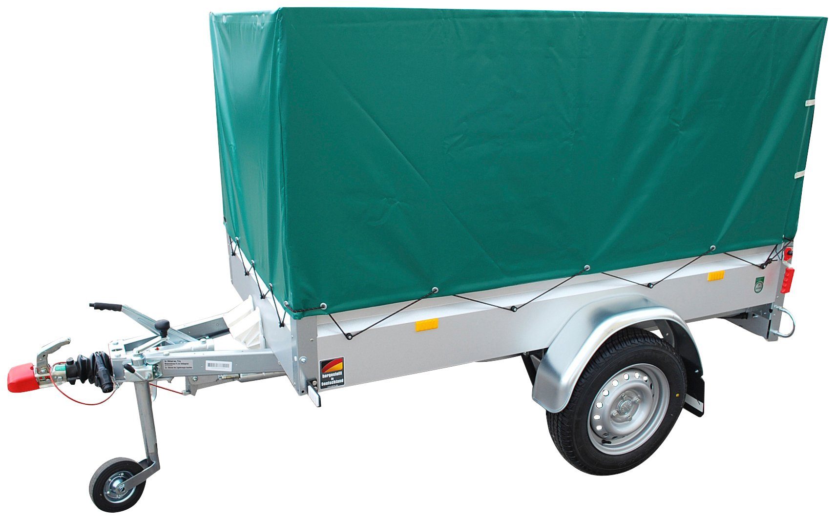 STEMA PKW-Anhänger Basic 850 Set 80 cm und Zubehör, max. 673 kg, gebremst