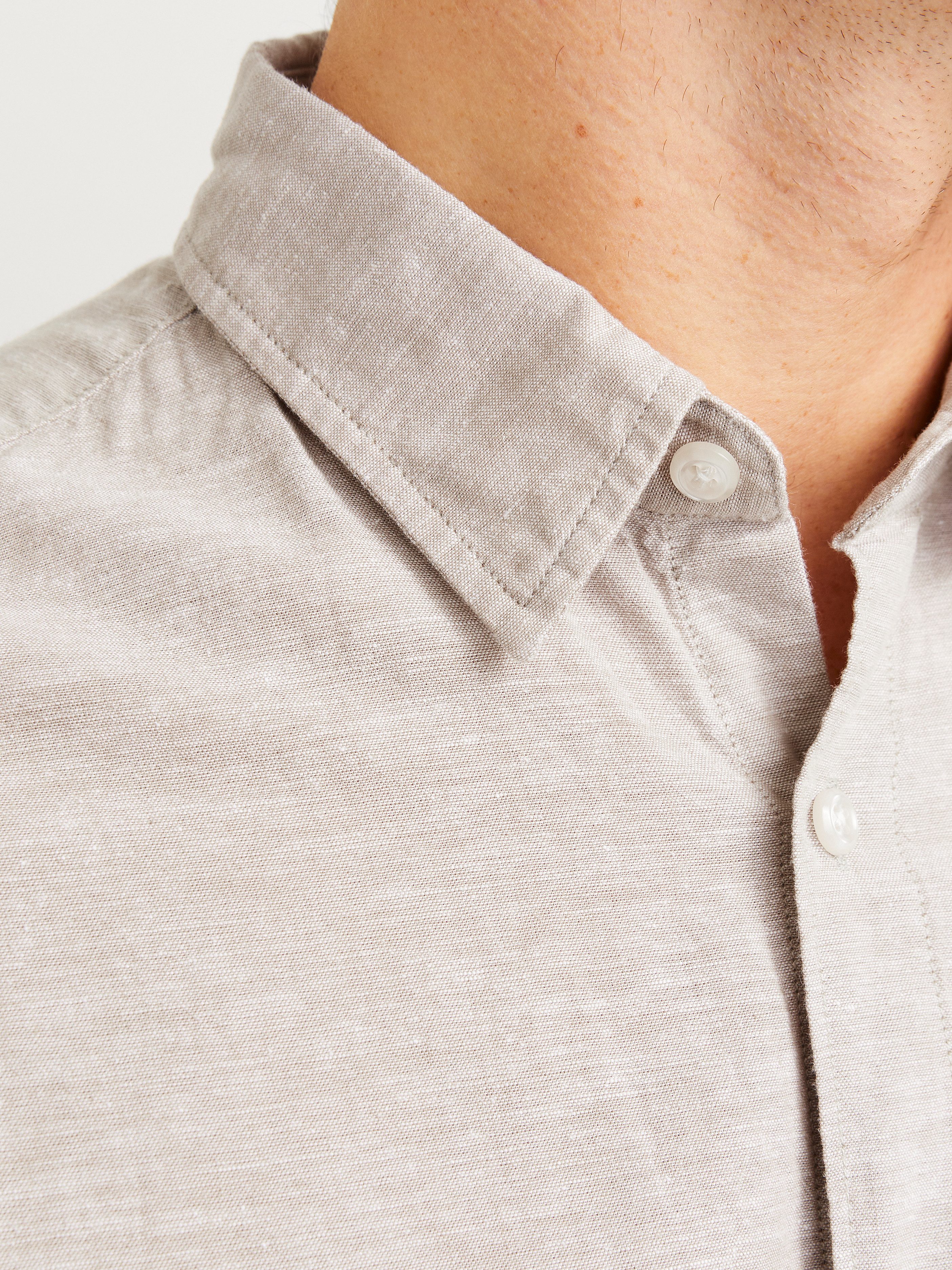 Jack & Jones Langarmhemd JJEBREEZE SHIRT LS SN mit Hemdkragen – Bild 4 von 5