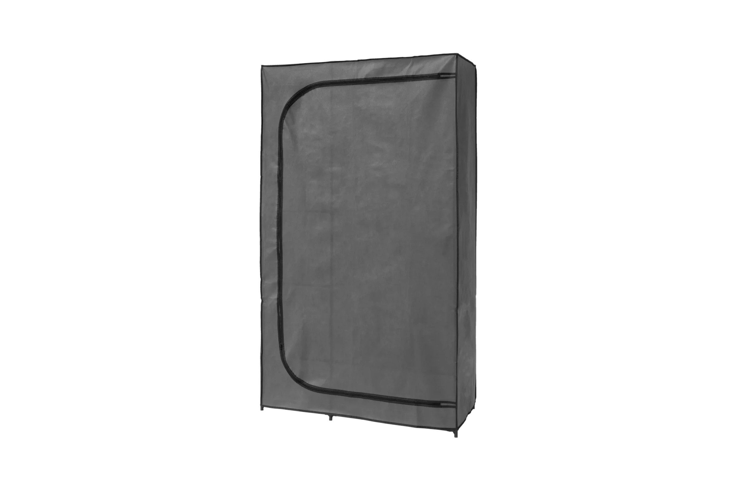 Livarno home Stoffschrank Textilkleiderschrank ca. 100 x 174 x 46 cm mit 7 Ablagefächern (Einzelartikel, Textilkleiderschrank mit Kleiderstange) Leicht auf- und umstellbar
