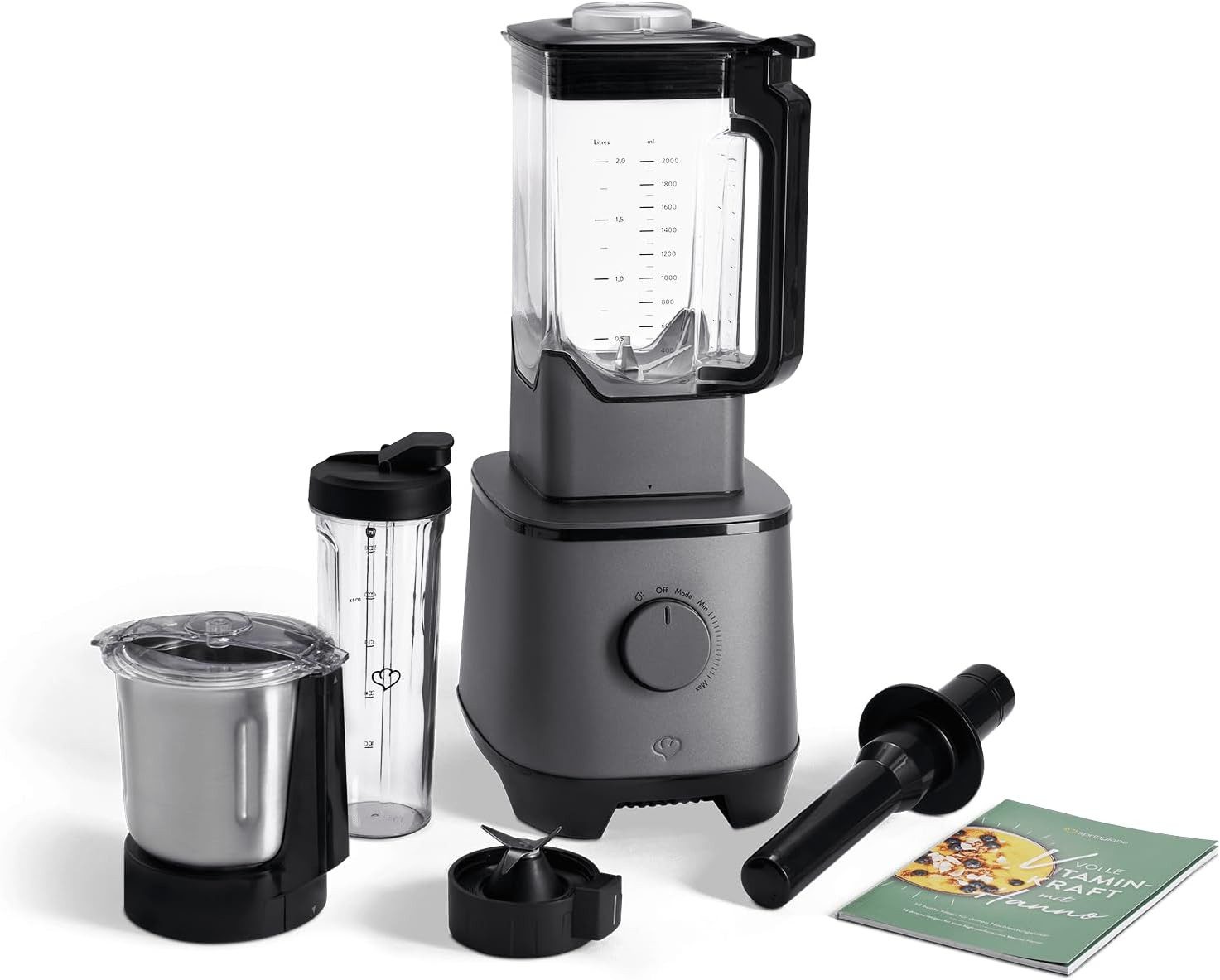 Springlane Standmixer Hochleistungsmixer Hanno – Mixer für Smoothies & mehr