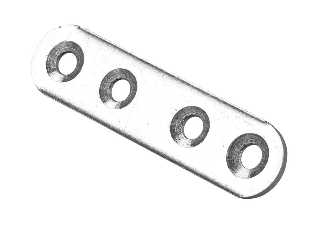 Flachverbinder Hettich Verbindungsblech 15 x 60 mm verzinkt - 12