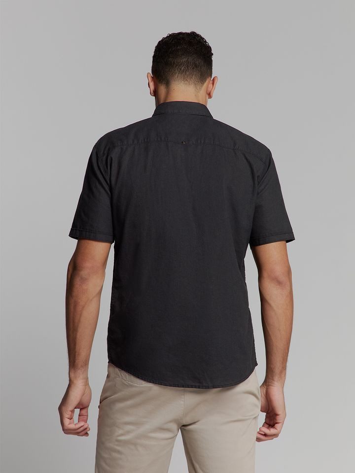 NO EXCESS Kurzarmhemd - Leinenhemd kurzarm - Shirt günstig online kaufen