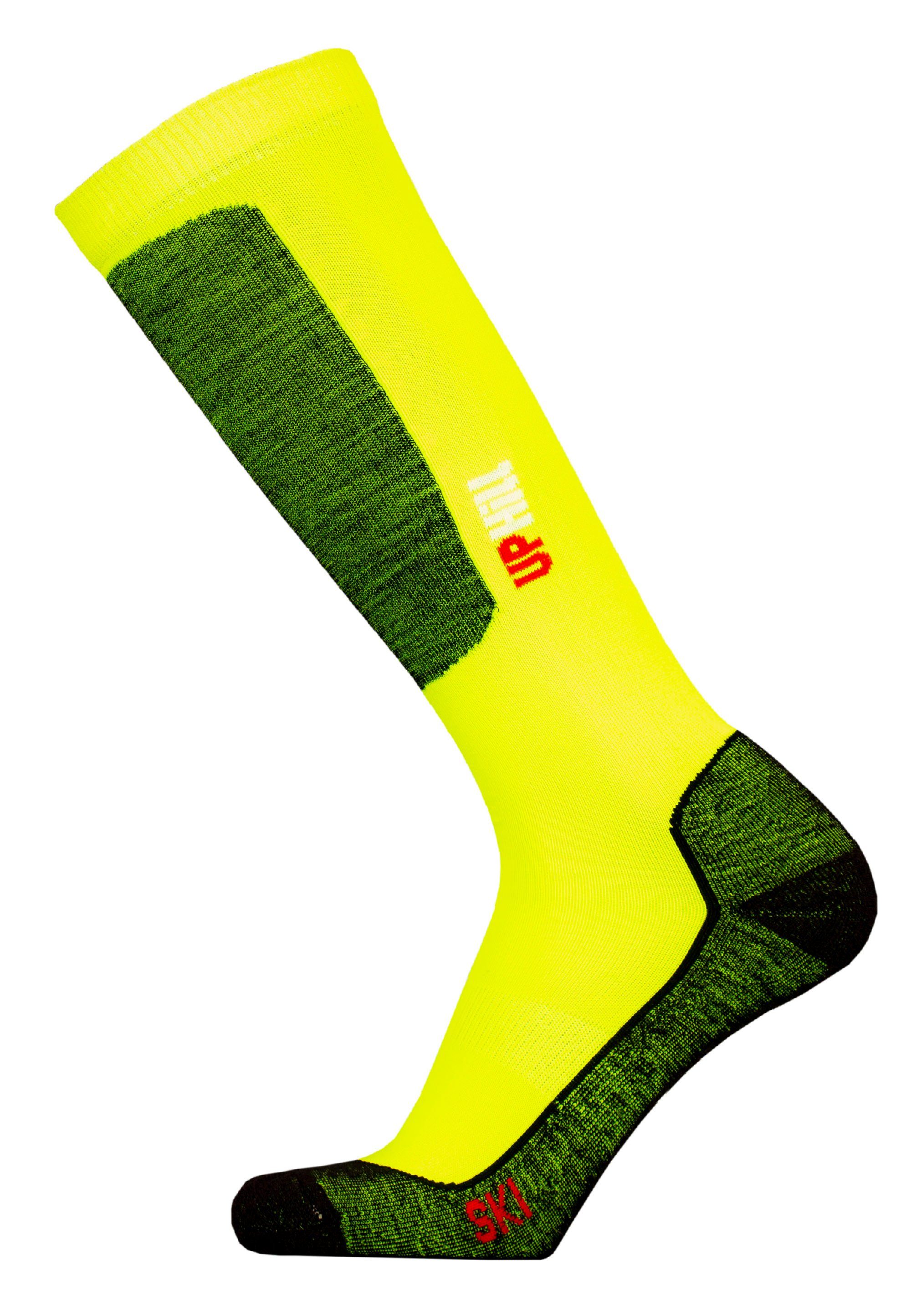 UphillSport Socken HALLA (1-Paar) mit atmungsaktiver Funktion neongelb