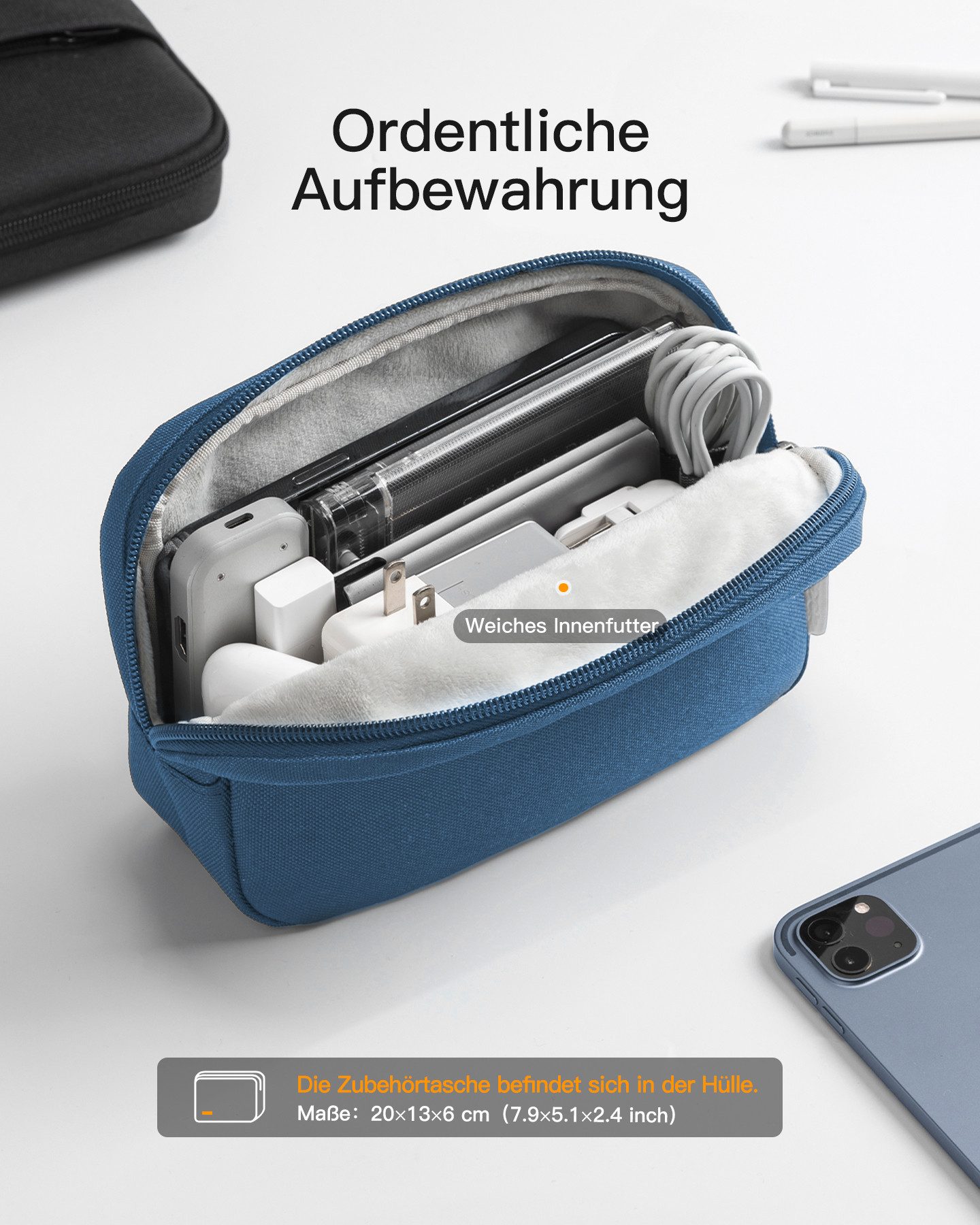 Inateck Laptop-Hülle 360 schützende Laptoptasche für 13 Zoll MacBook Air Pro Neo stoßfeste, Technisches Material EUDE FOAM