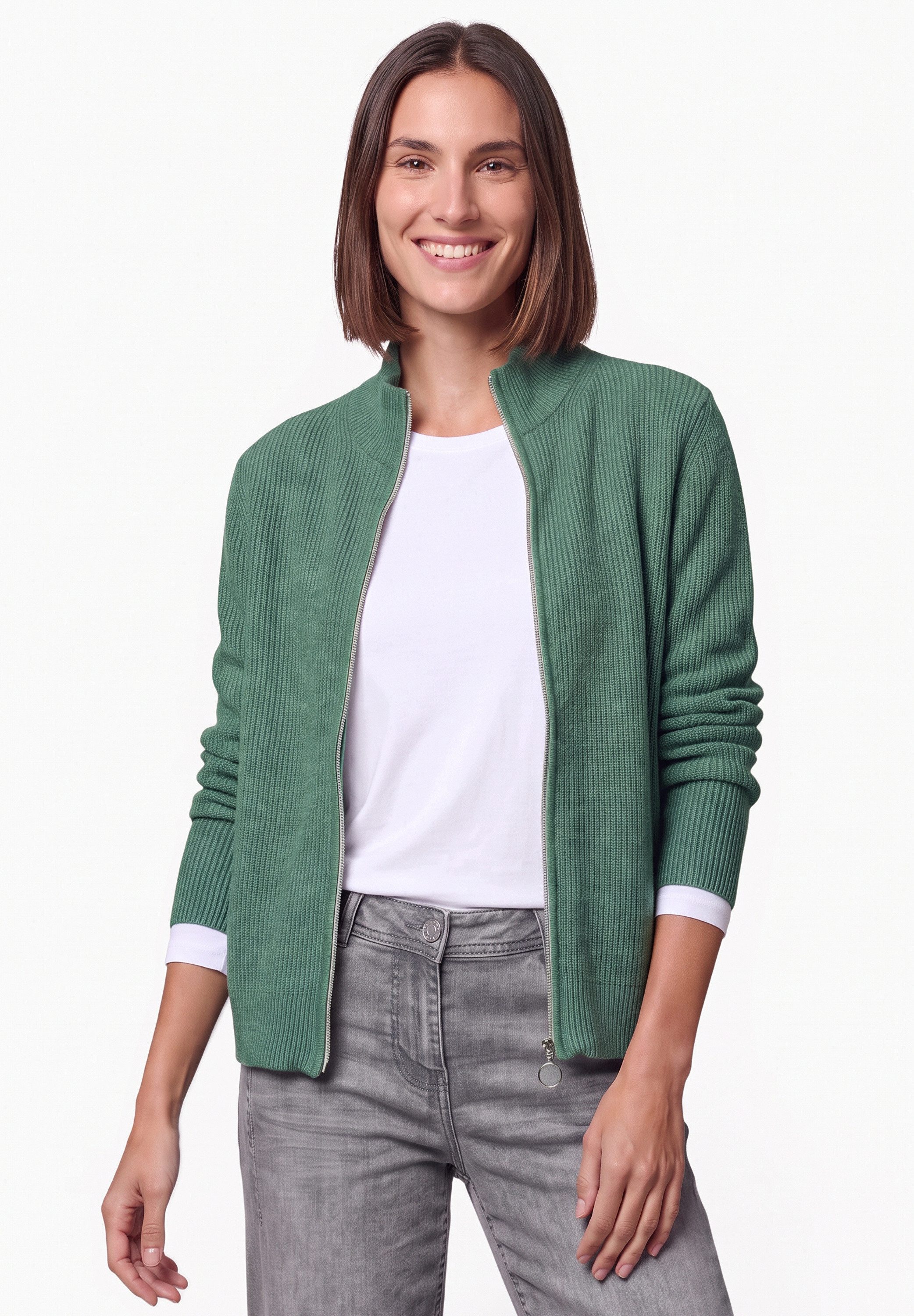 CECIL Cardigan aus Feinstrick