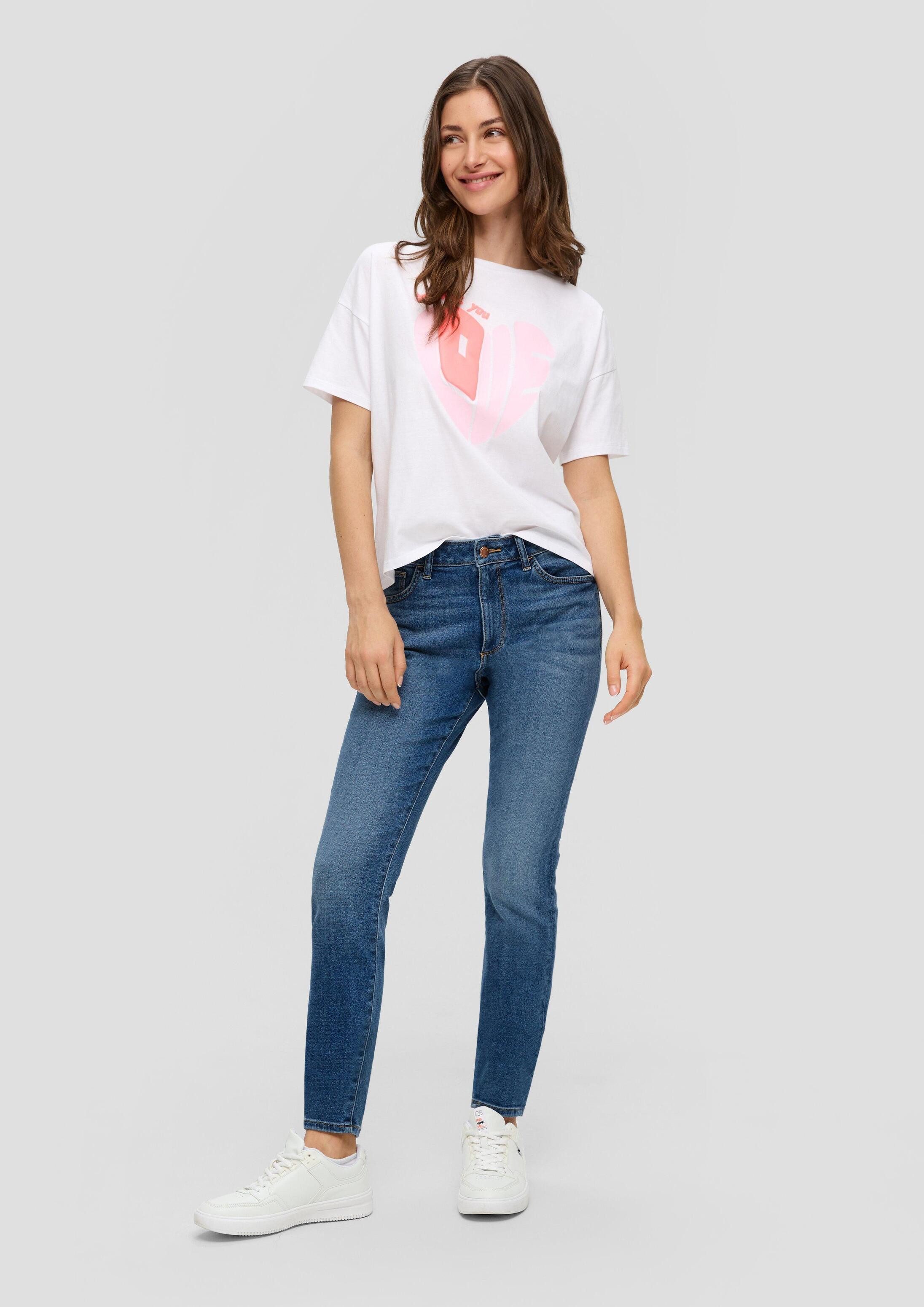 QS Skinny-fit-Jeans Jeans-Hose Jeans / Super Skinny Fit / High Rise / Skinny leg