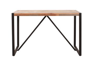 dynamic24 Esstisch, Tisch 120x70 cm FIUME Altholz mehrfarbig