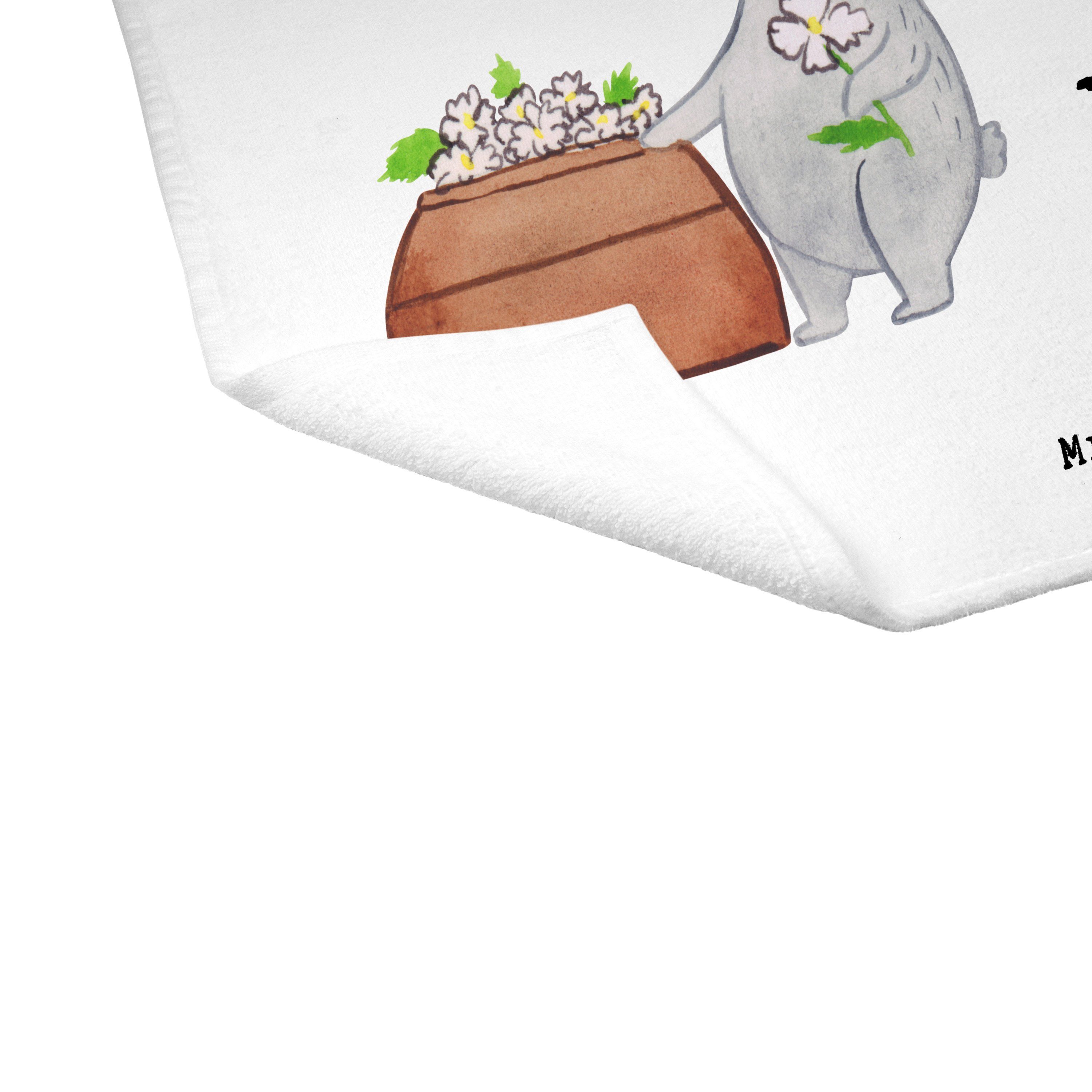 Kollegin, Bestatter Geschenk, Panda Mr. (1-St) - aus Mrs. & Gäs, Leidenschaft Schenken, - Weiß Handtuch