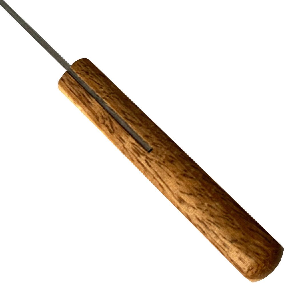 walexo Grillspieß Edelstahl Kebab Adana Grillspieße 600x23x2mm Holzgriff (5-St)