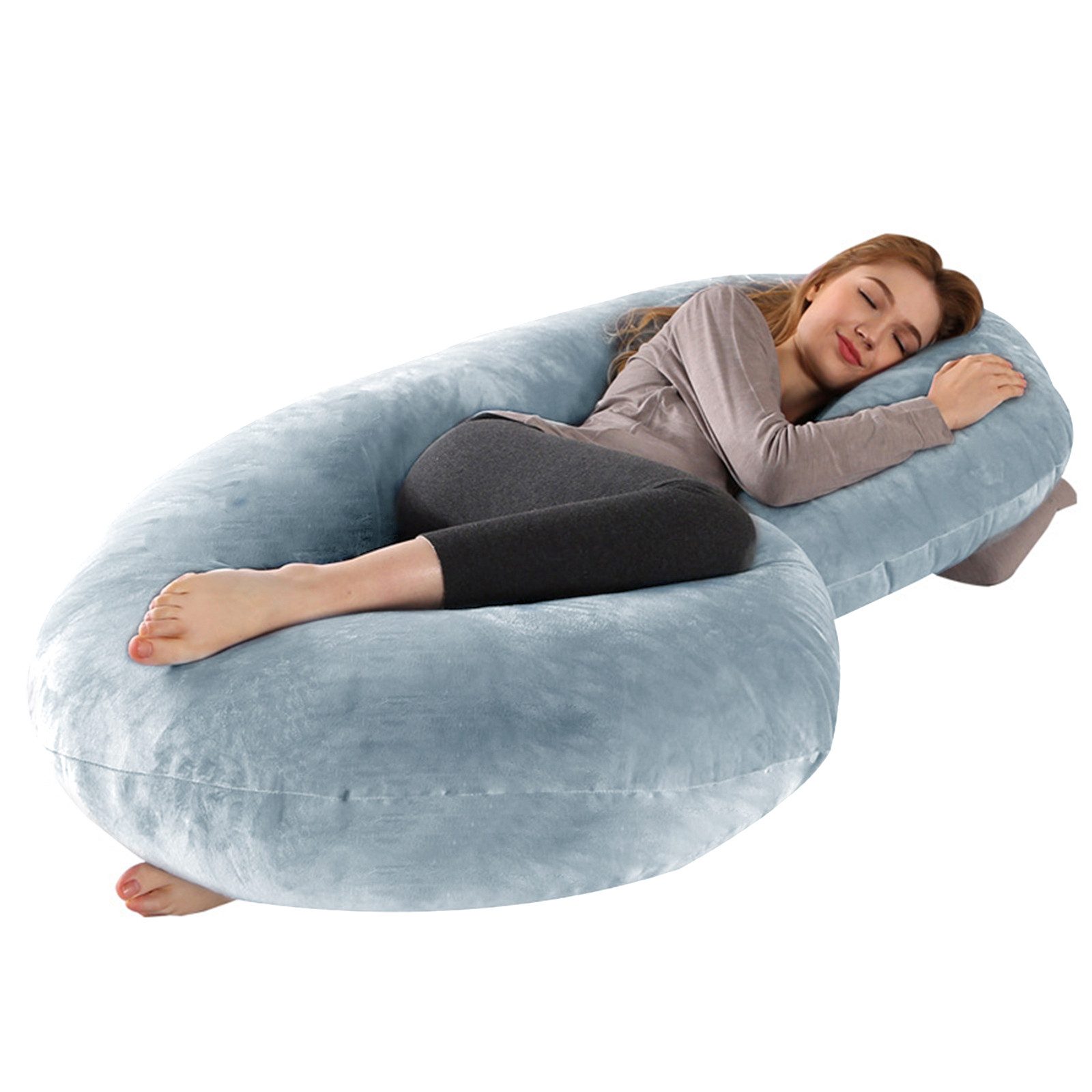 CALIYO Seitenschläferkissen Schwangerschaftskissen Stillkissen, C-förmige, günstig online kaufen