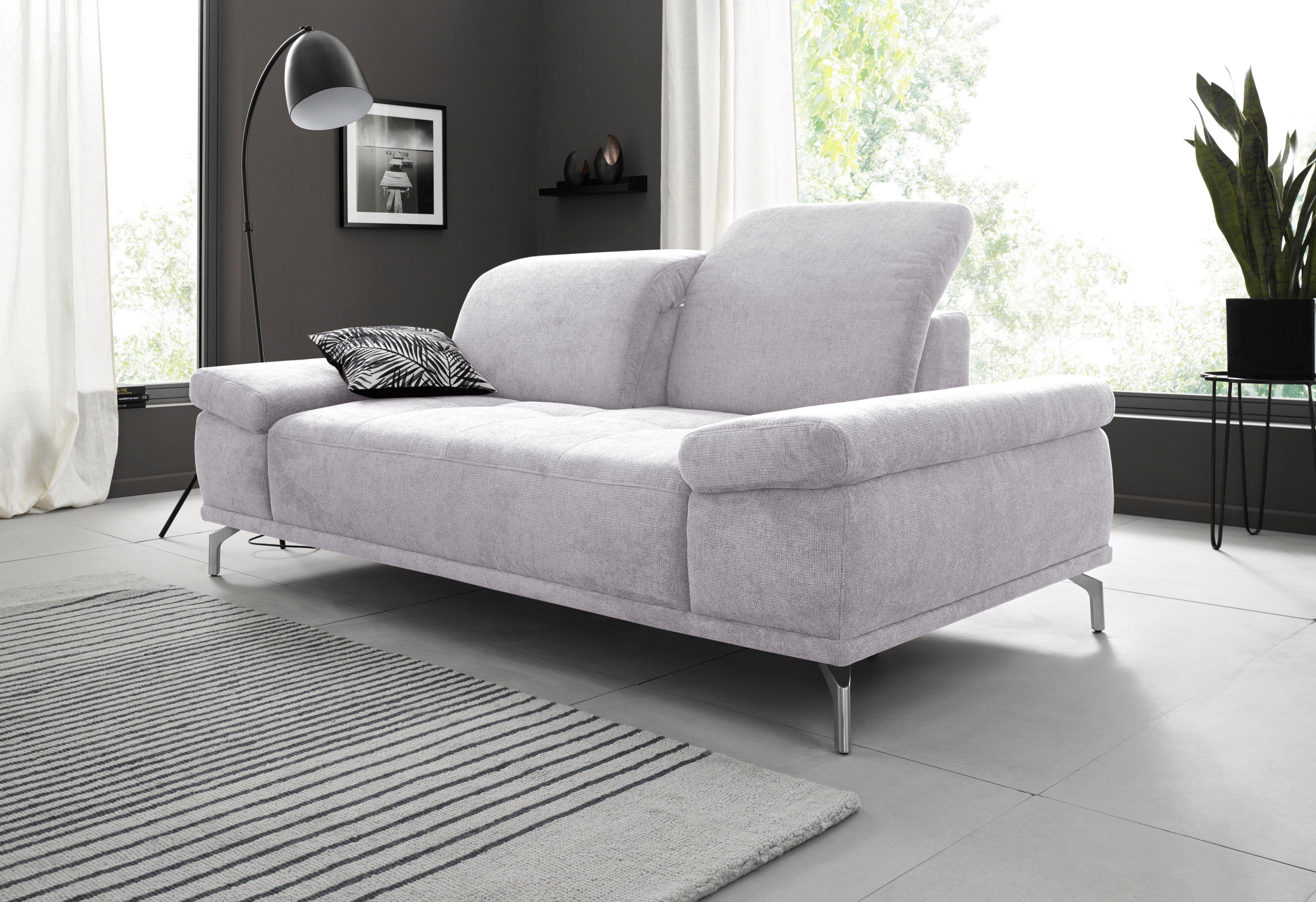 Places of Style 2-Sitzer "Caluna", mit Sitztiefen- und Kopfteilverstellung günstig online kaufen
