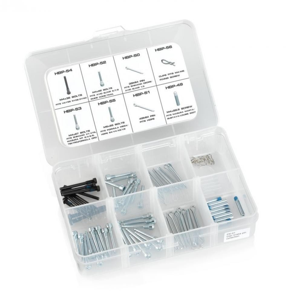 XLC Scheibenbremse XLC Scheibenbrems-Eratzteilset BP-X01 Werkstattbox