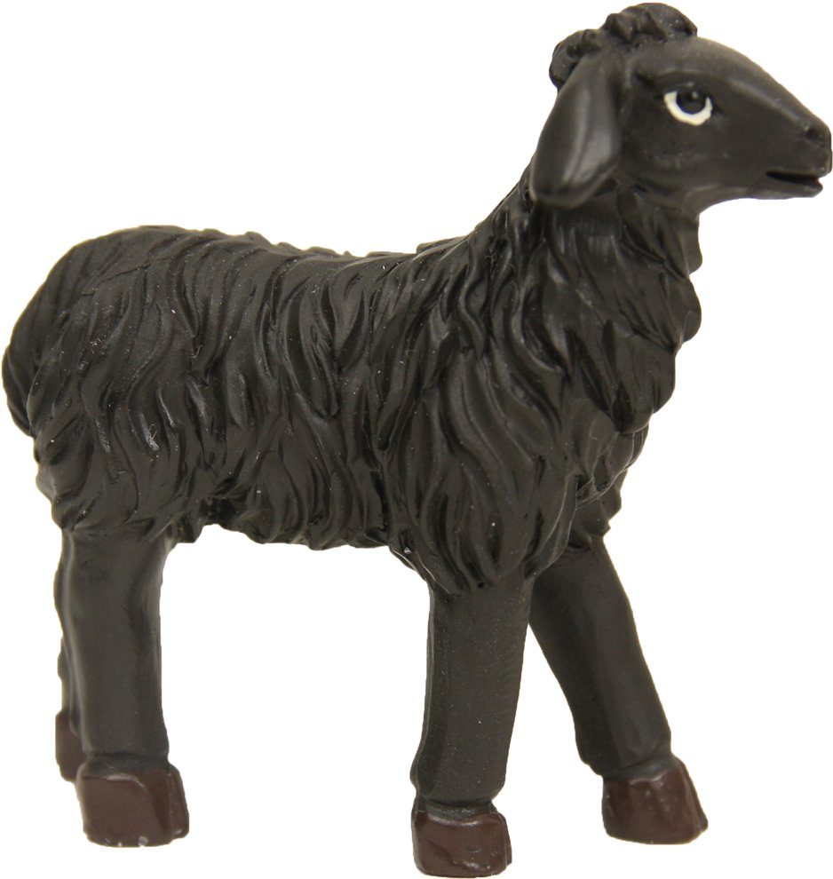 FADEDA Tierfigur FADEDA Schaf gerade schauend, schwarz, Höhe in cm: 2,6 (1 St)