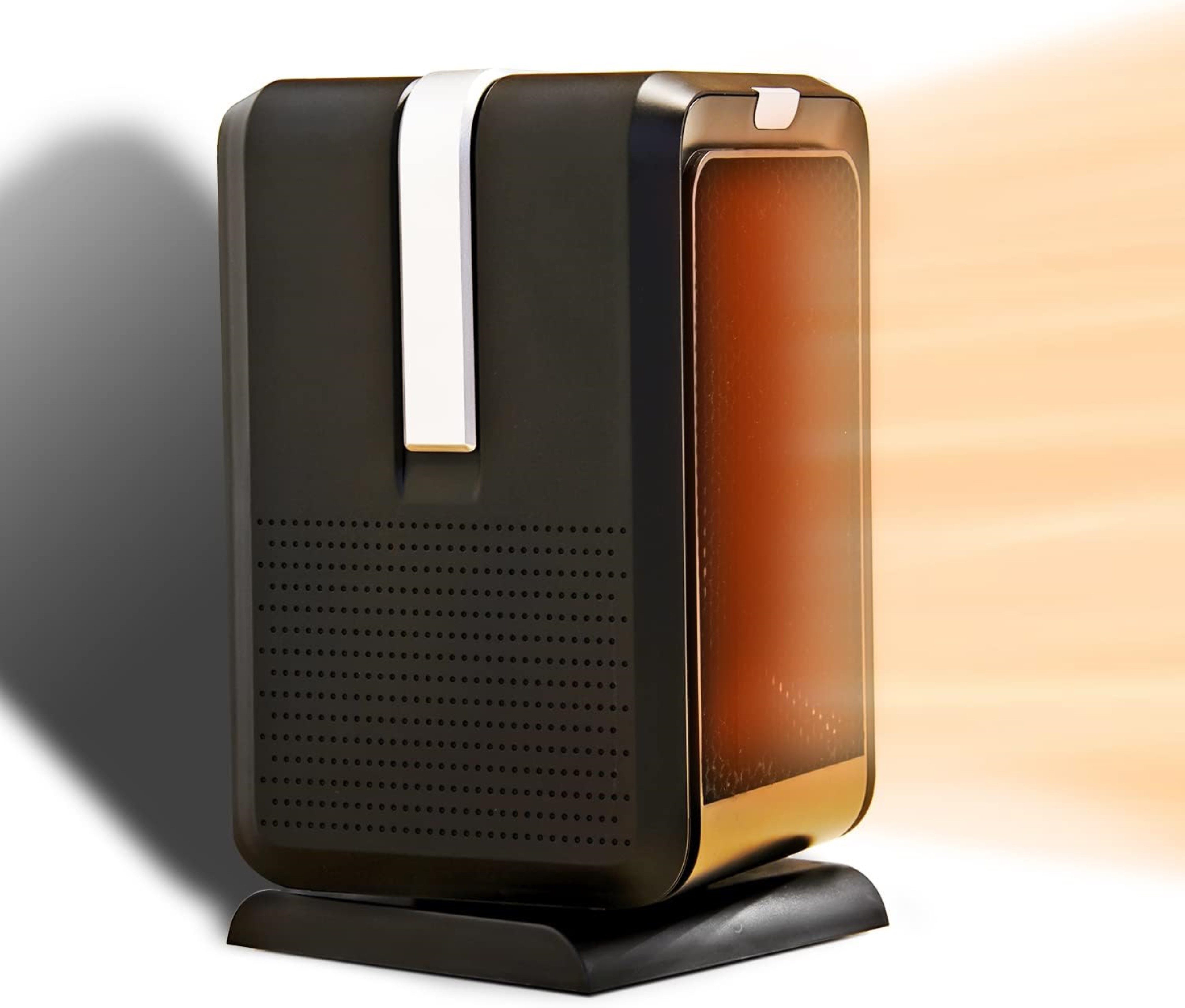 LaCute Heizlüfter 1000W Keramik Heizlüfter mit 90° Oszillation Timer leise Innenraum XL, 1000W Keramik Heizlüfter mit 90° Oszillation, Timer & leisem Betrieb