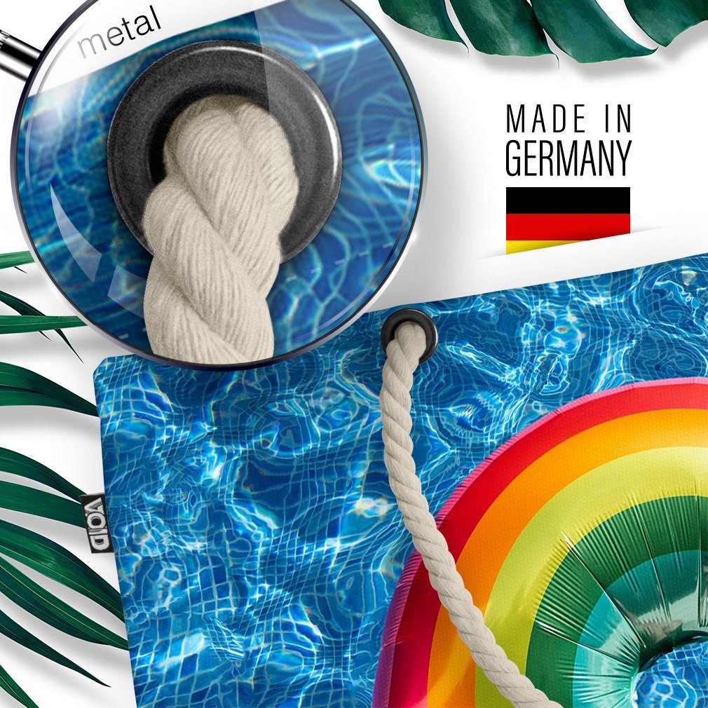 VOID Strandtasche (1-tlg), Regenbogen Wasser Schwimmen parade c pride Schwimmbad flag Gay Ballon