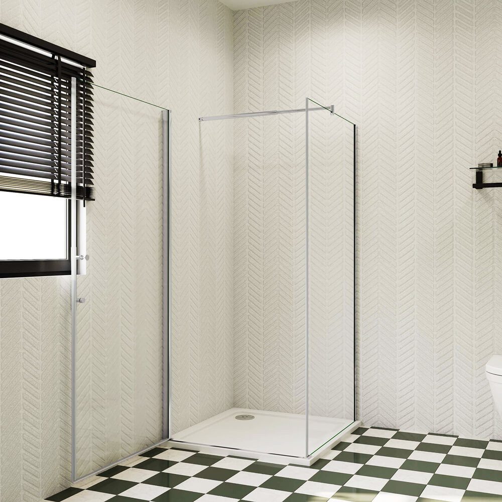 duschspa Eckdusche 195cm ESG Nano Glas günstig online kaufen